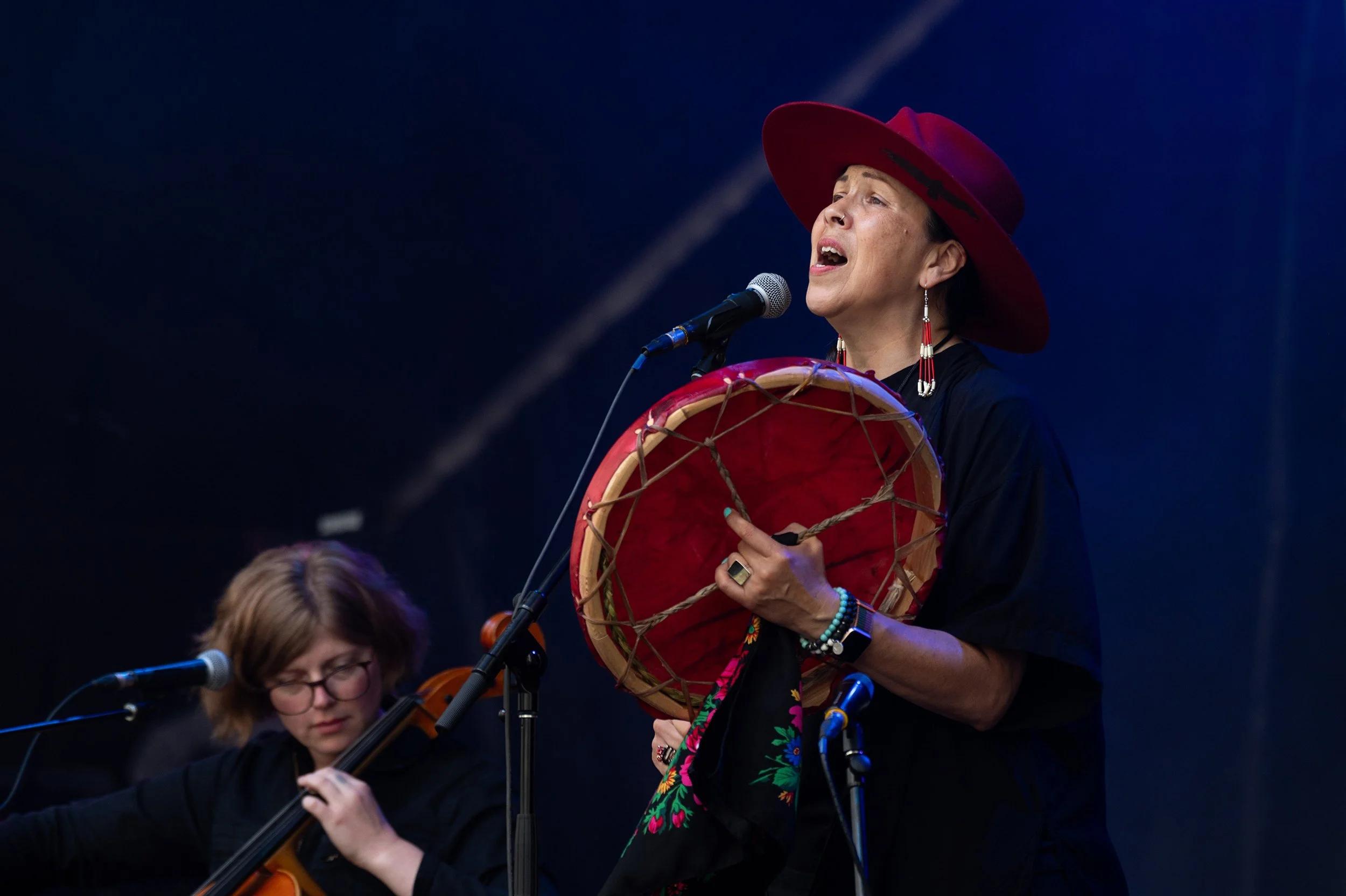 Indigenous singer-songwriter Kym Gouchie performs at BlueShore at CapU, April 7