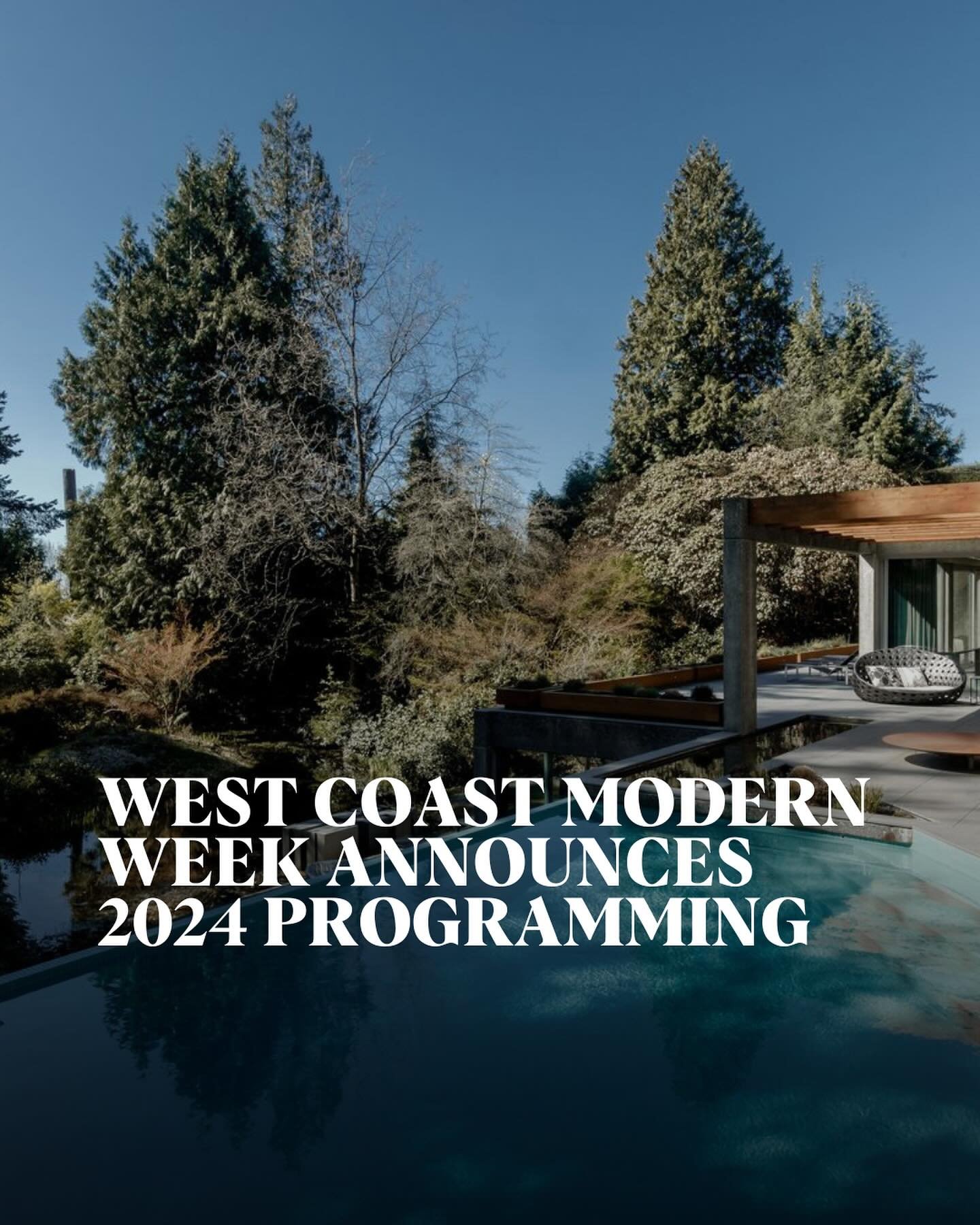 Celebration of West Coast Modern architecture and design runs July 9 to 14 and features walking tours, exhibitions, a documentary screening, and more. 

Head to Stir to read more about West Coast Modern Week. 

#yvrbc #westvancouver #westvan #westvan