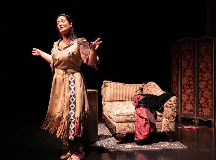 @firehall.arts wraps up 2023-24 season with Cheri Maracle's Paddle Song, May 24 to June 2.⁠
⁠
The energetic one-woman musical about trailblazing Mohawk poet Pauline E. Johnson is back.⁠
⁠
Head to Stir to read more. ⁠
⁠
⁠
#yvrarts #vancouverbc #vancou