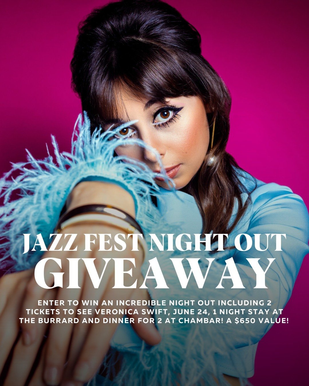 Win a Night Out at the Vancouver International Jazz Festival! ⁠
⁠
The 39th Annual Vancouver International Jazz Festival returns, June 21 - 30! With 150 performances and 50 free events, this is Vancouver's summer kick-off. ⁠
⁠
Enter to win an incredib