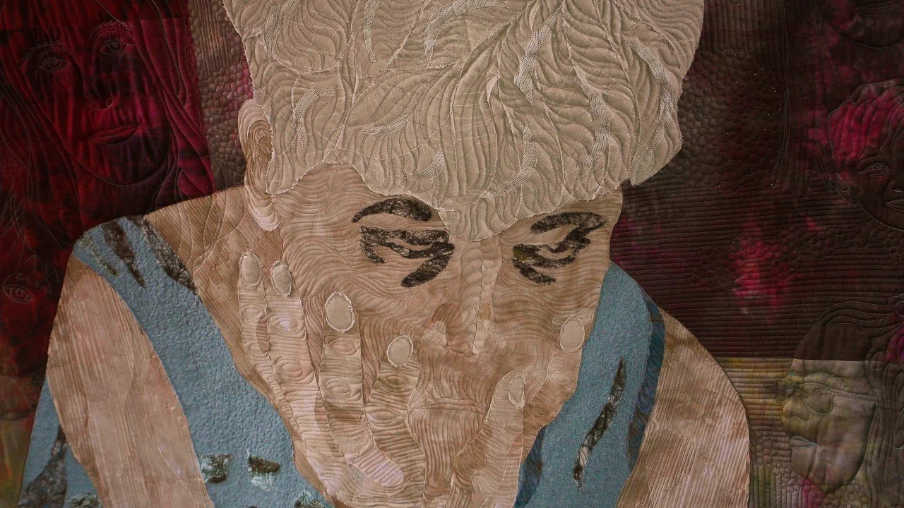 At VIFF Centre, A Bullet Pulling Thread shows an artist stitching grief and protest into quilts