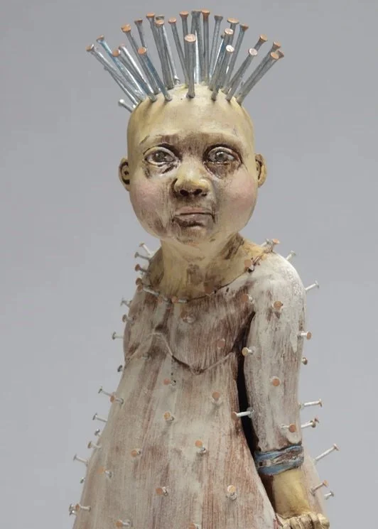 Debra Sloan's ceramic exhibition Les Grandes Dames depicts feminine singularity at the CCBC Gallery to July 25