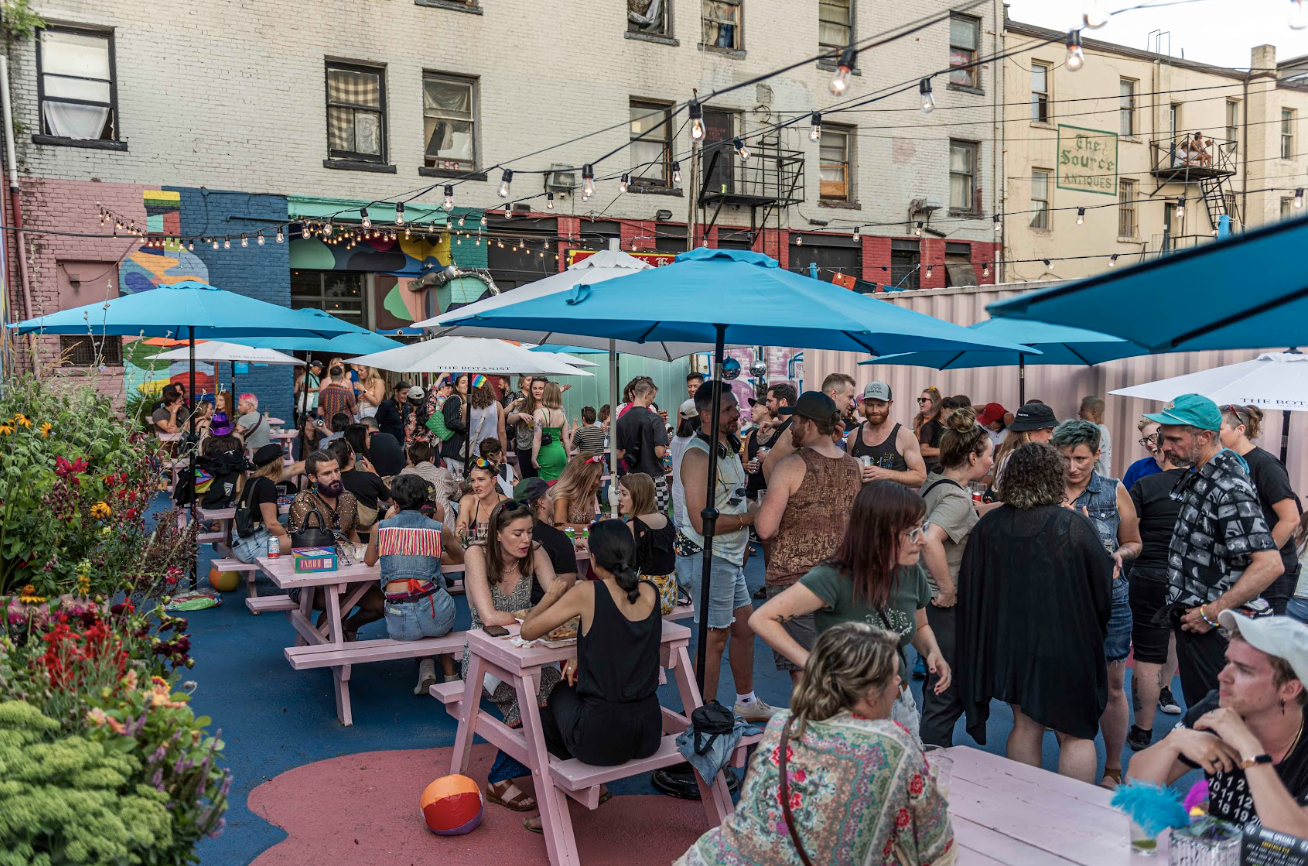 Public Disco hosts Pride block party in Vancouver's Mount Pleasant, August 3