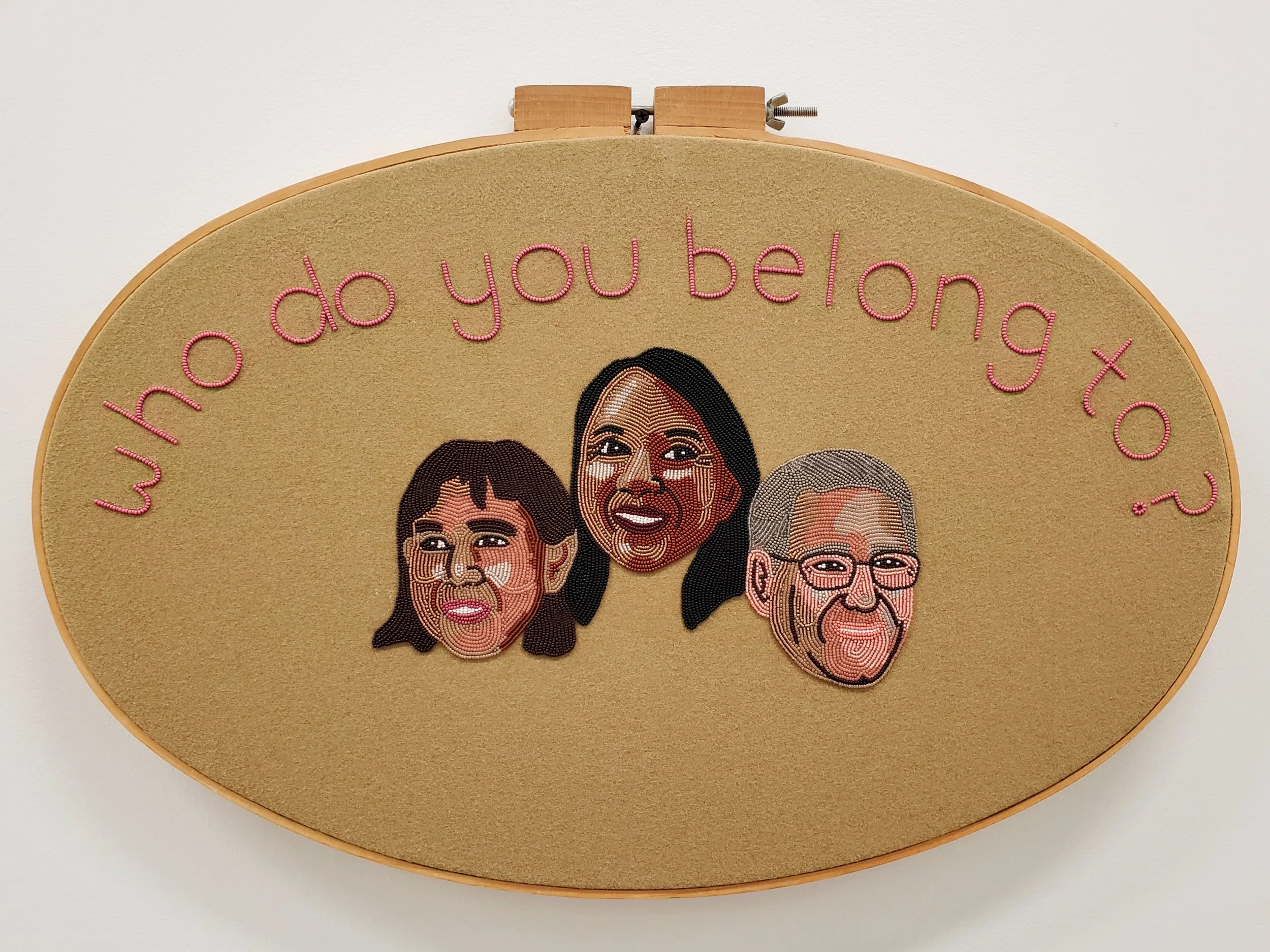 Indigenous artist Serena Steel explores belonging through painstakingly intricate beadwork and hand-stitching