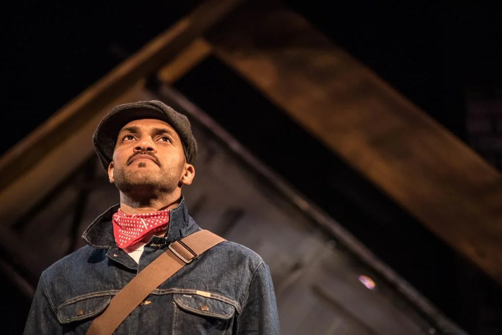 Soul-gospel singer Khari Wendell McClelland performs at the Shadbolt Centre for the Arts, October 18