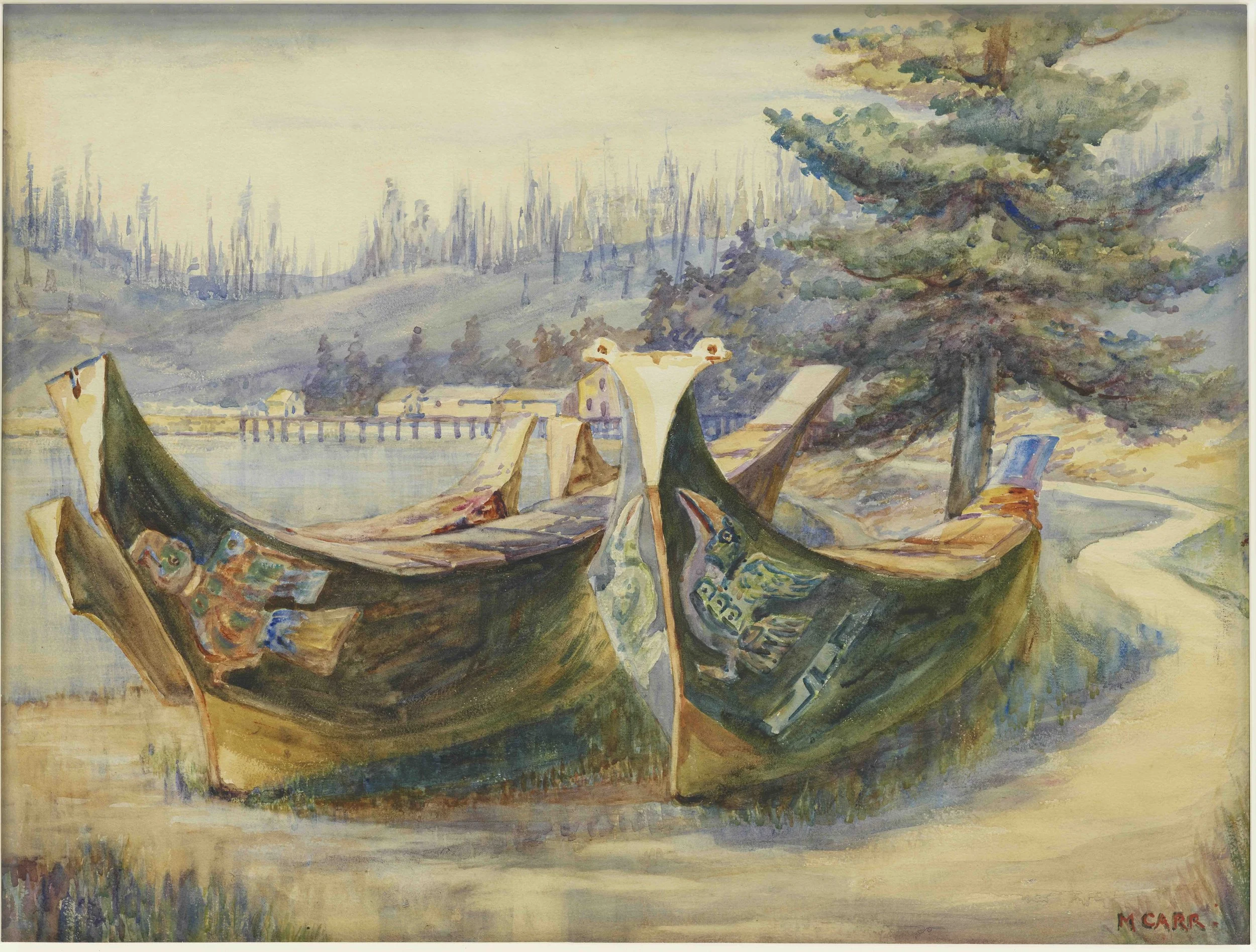 Historical watercolour painting by Emily Carr acquired by Whistler’s Audain Art Museum