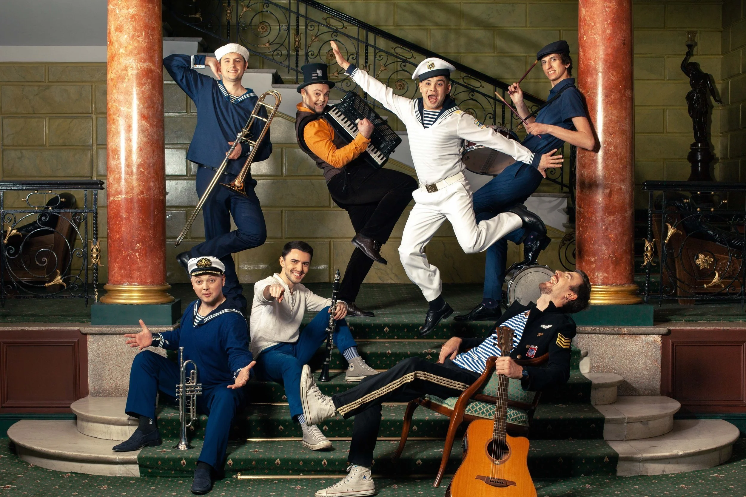 Ukraine's Kommuna Lux tours exuberant "Odesa gangsta folk" to the Chutzpah! Festival