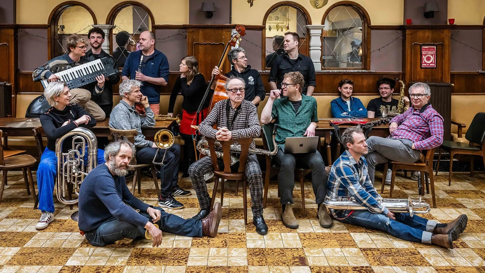 Flat Earth Society Orchestra creates rich counterpoint of high art and low comedy
