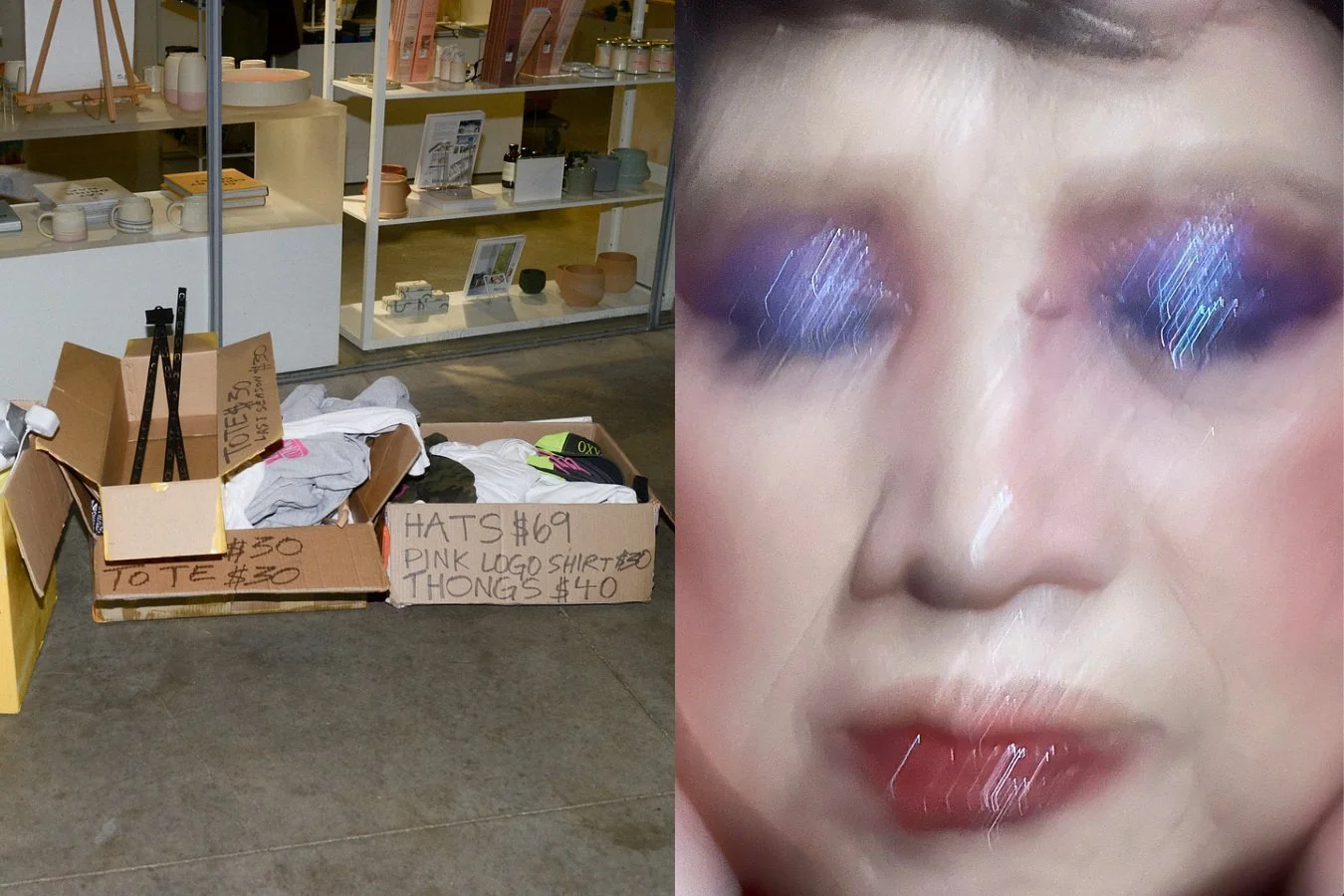 Wishing on My Falsies plays with the subversion of glamour at Western Front