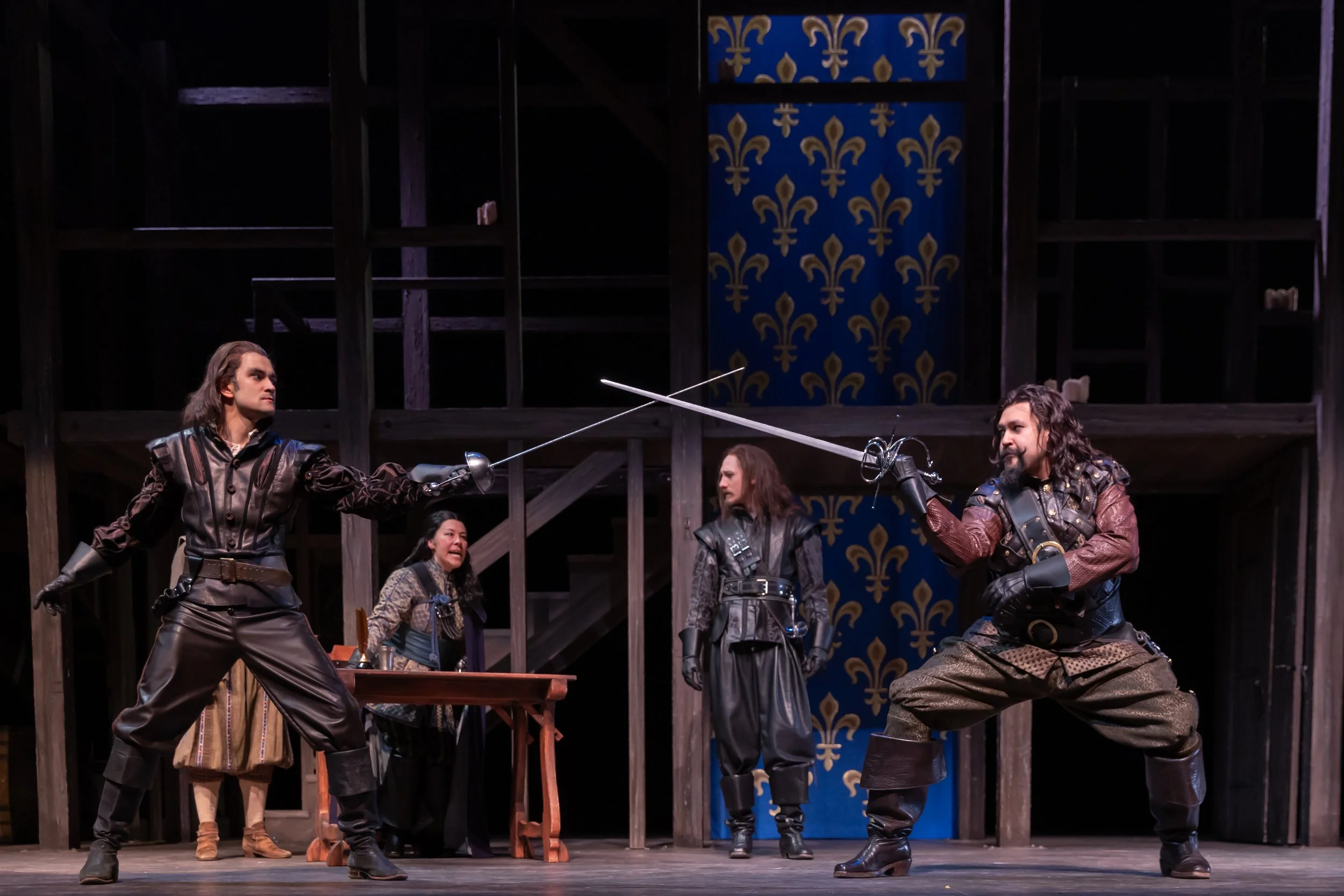 Fight director Jonathan Hawley Purvis talks swashbuckling sword battles in The Three Musketeers