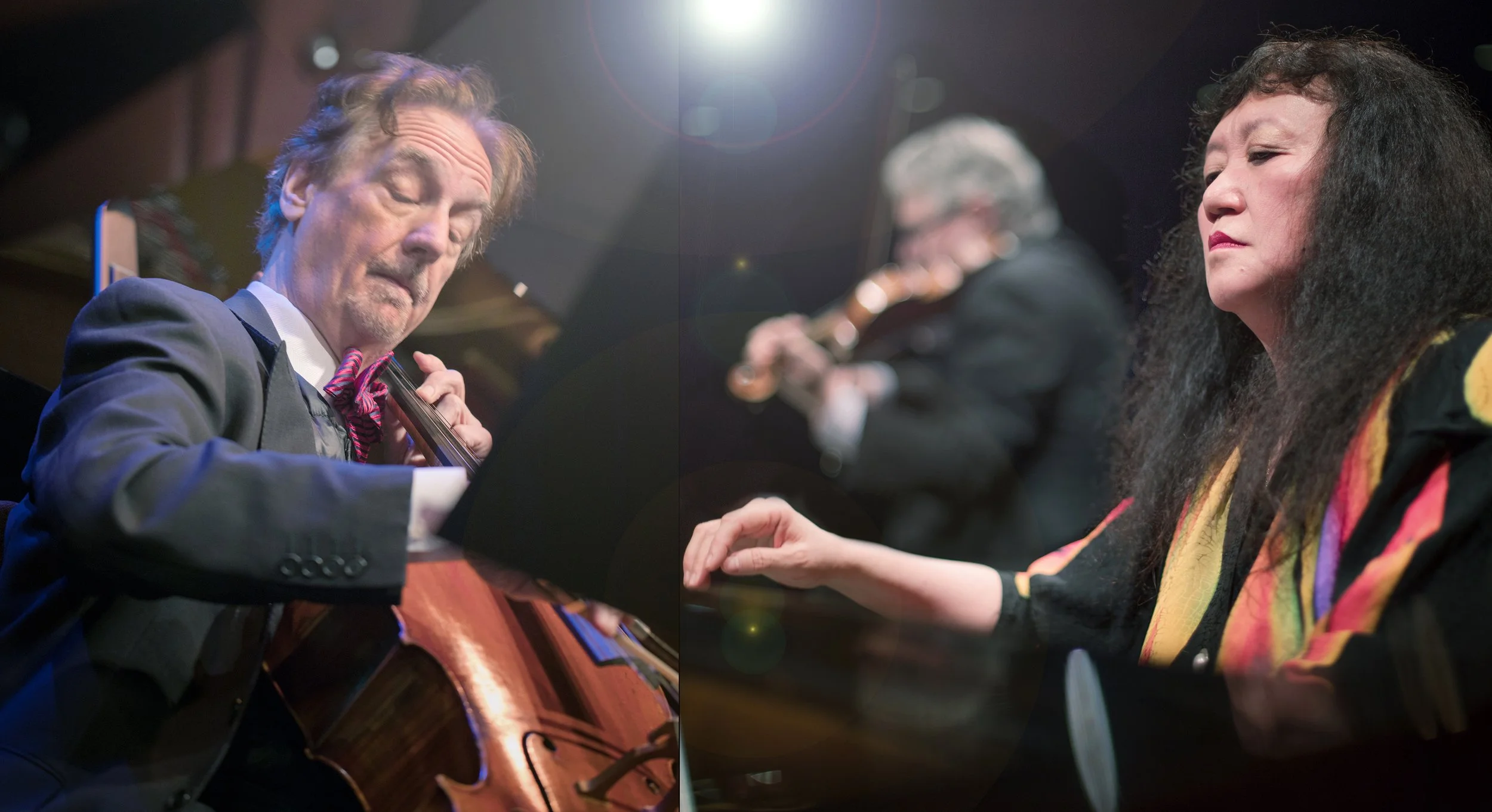 Han Finckel Setzer Trio plays a Friends of Chamber Music concert, February 18