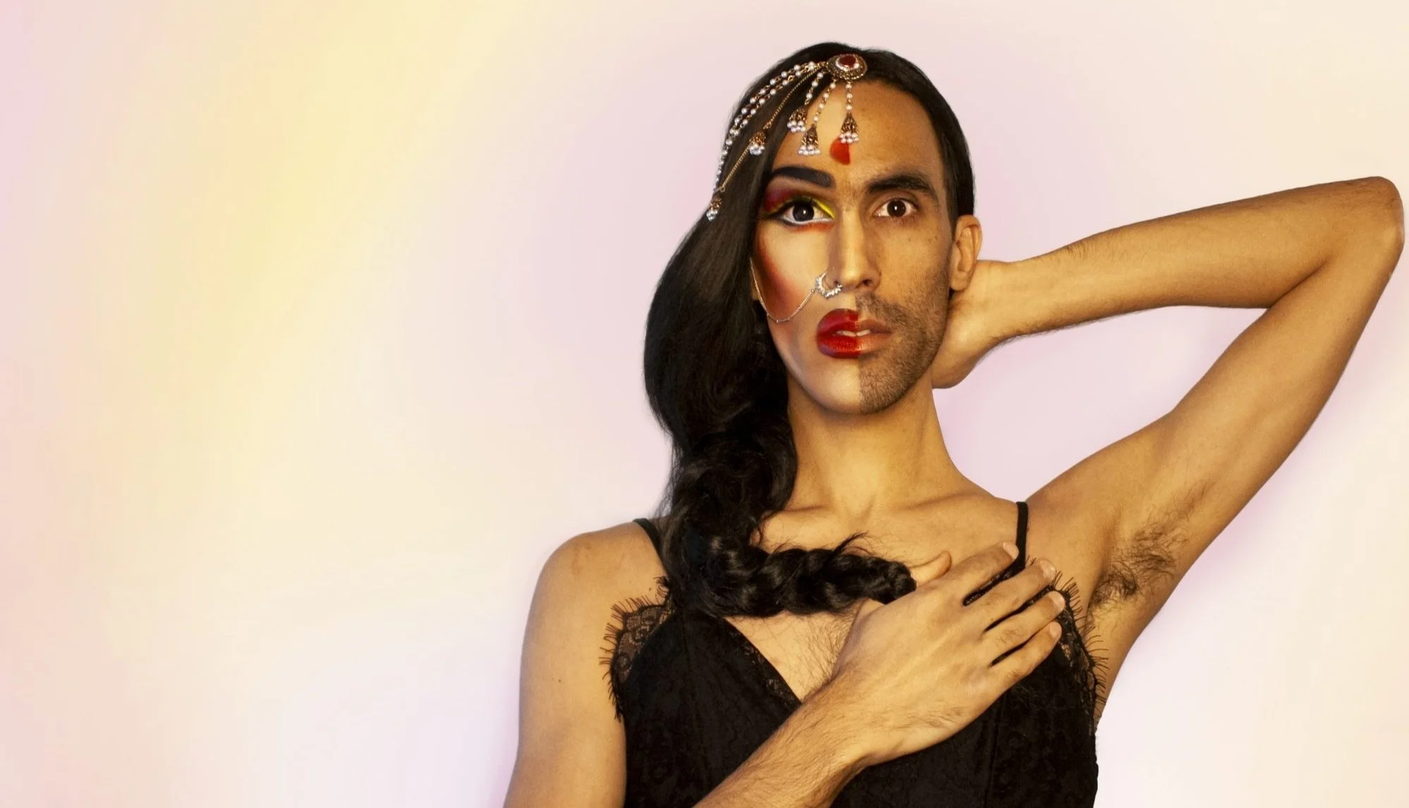 Gabriel Dharmoo brings his Desi drag-queen diva Bijuriya to Vancouver