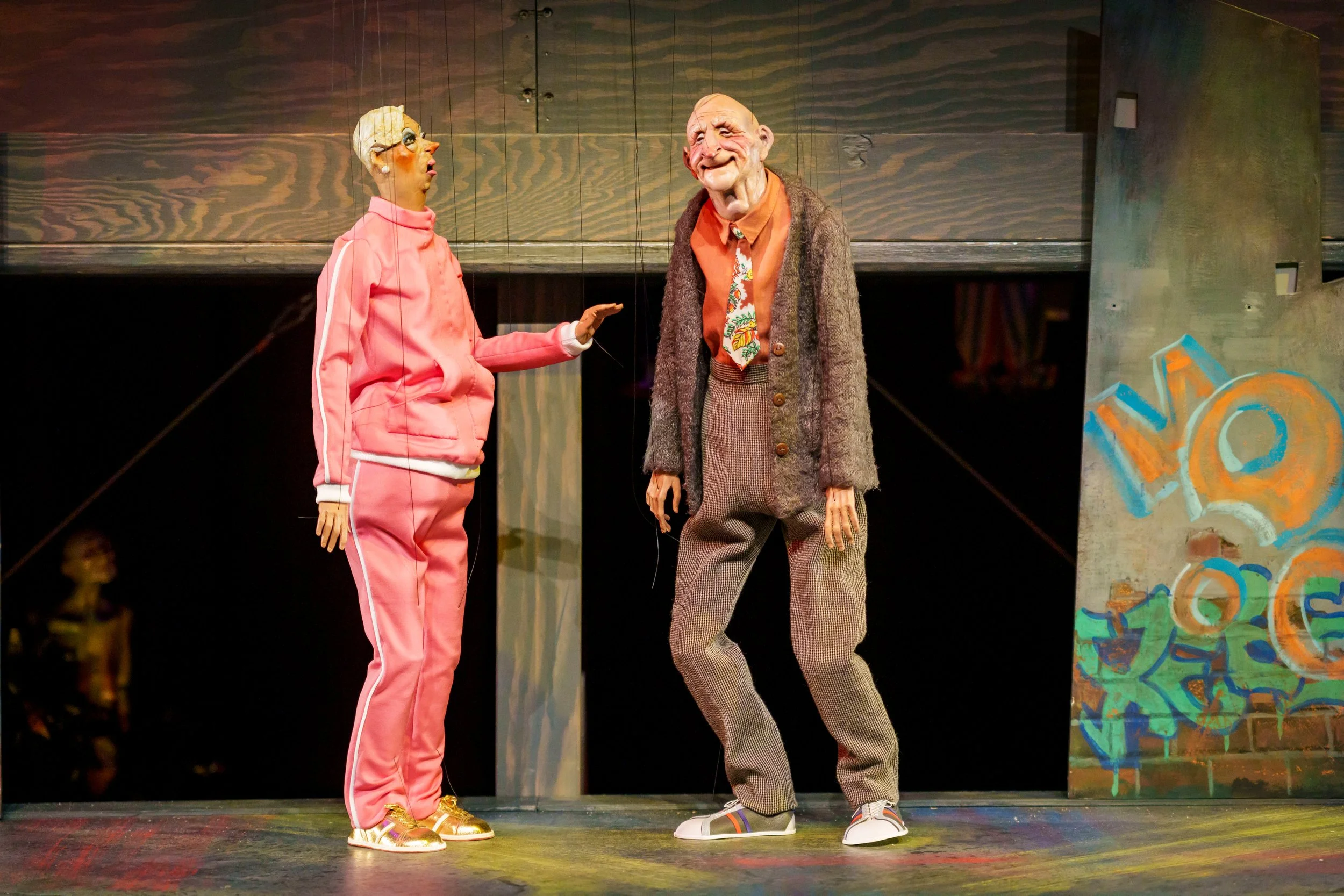 Theatre review: Wonderful Joe’s eccentric puppet characters fight the forces of gentrification 