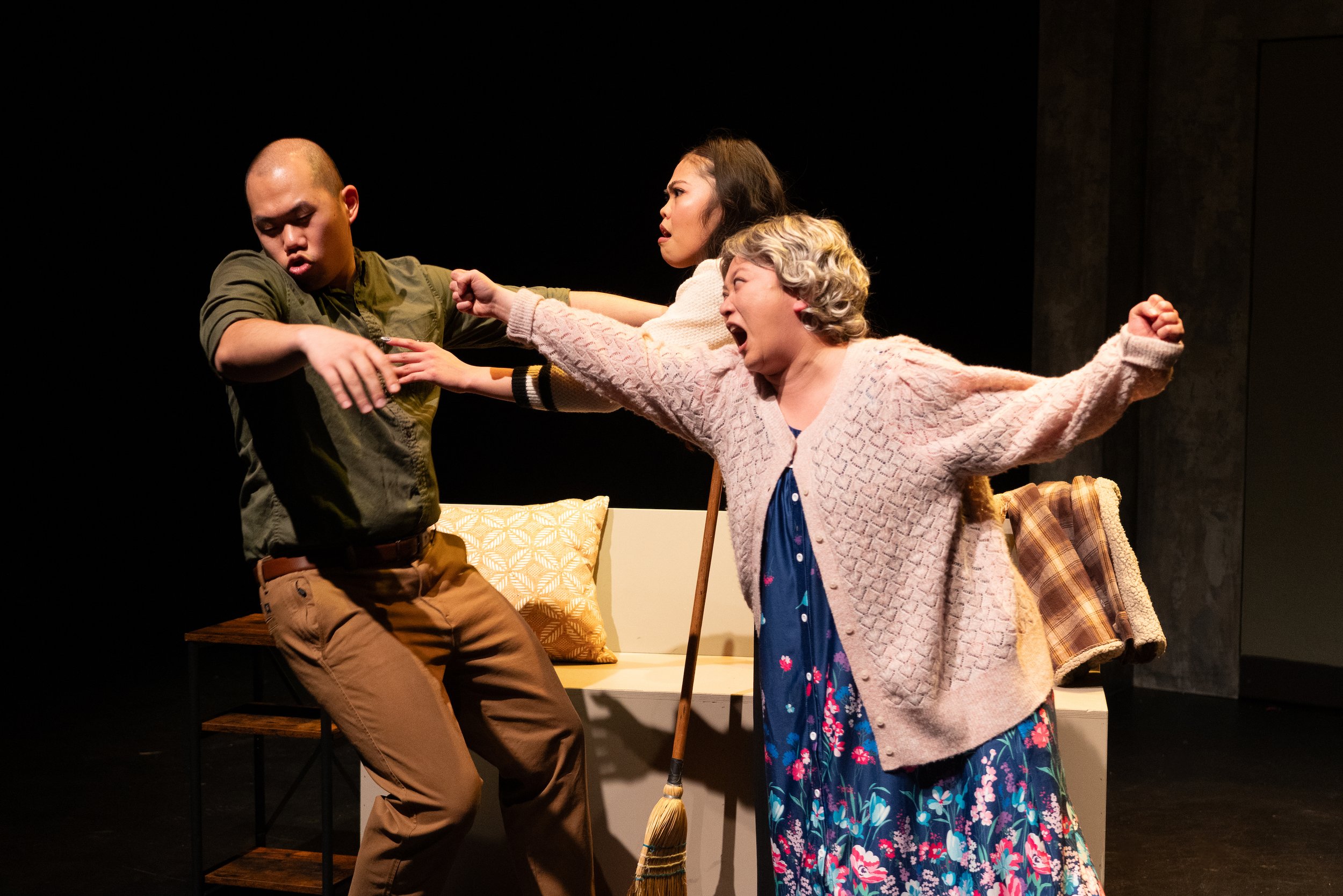 Theatre review: Grandma. Gangsta. Guerrilla. dives into wild mix of immigrant dramedy, wartime recollection, and musical interludes