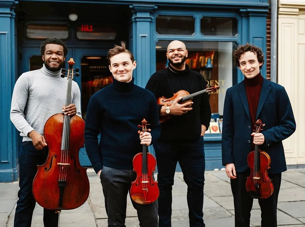 Fast-rising Isidore String Quartet puts accent on joy and uplift, at Friends of Chamber Music April 15