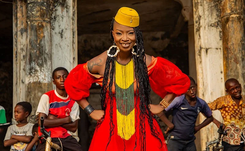 Grammy-winning West African musician Dobet&nbsp;Gnahoré plays a BlueShore at CapU concert, May 11