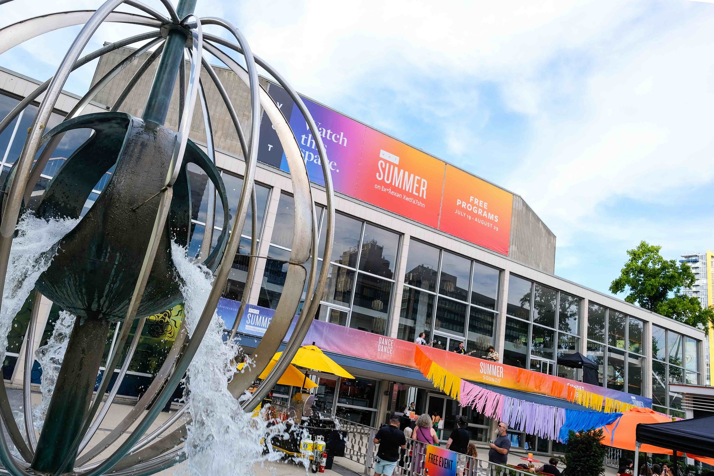 Vancouver Civic Theatres hosts free open-air concert series Summer Sounds, weekly from July 10 to August 14