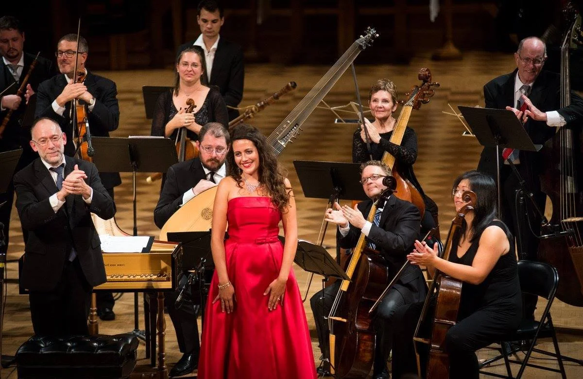 Amanda Forsythe sings Handel's arias at an Early Music Vancouver concert, September 27