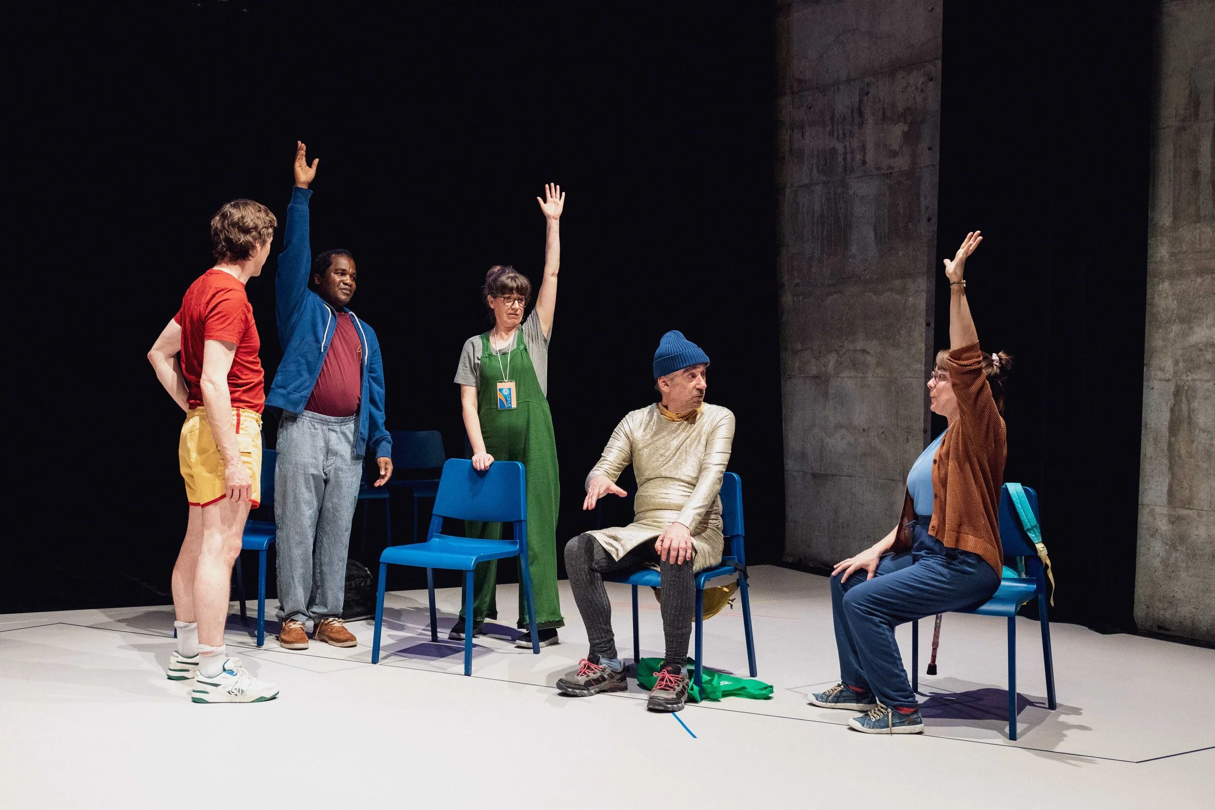 Théâtre la Seizième examines ethical principles in Cispersonnages en quête d’auteurice, October 30 to November 1