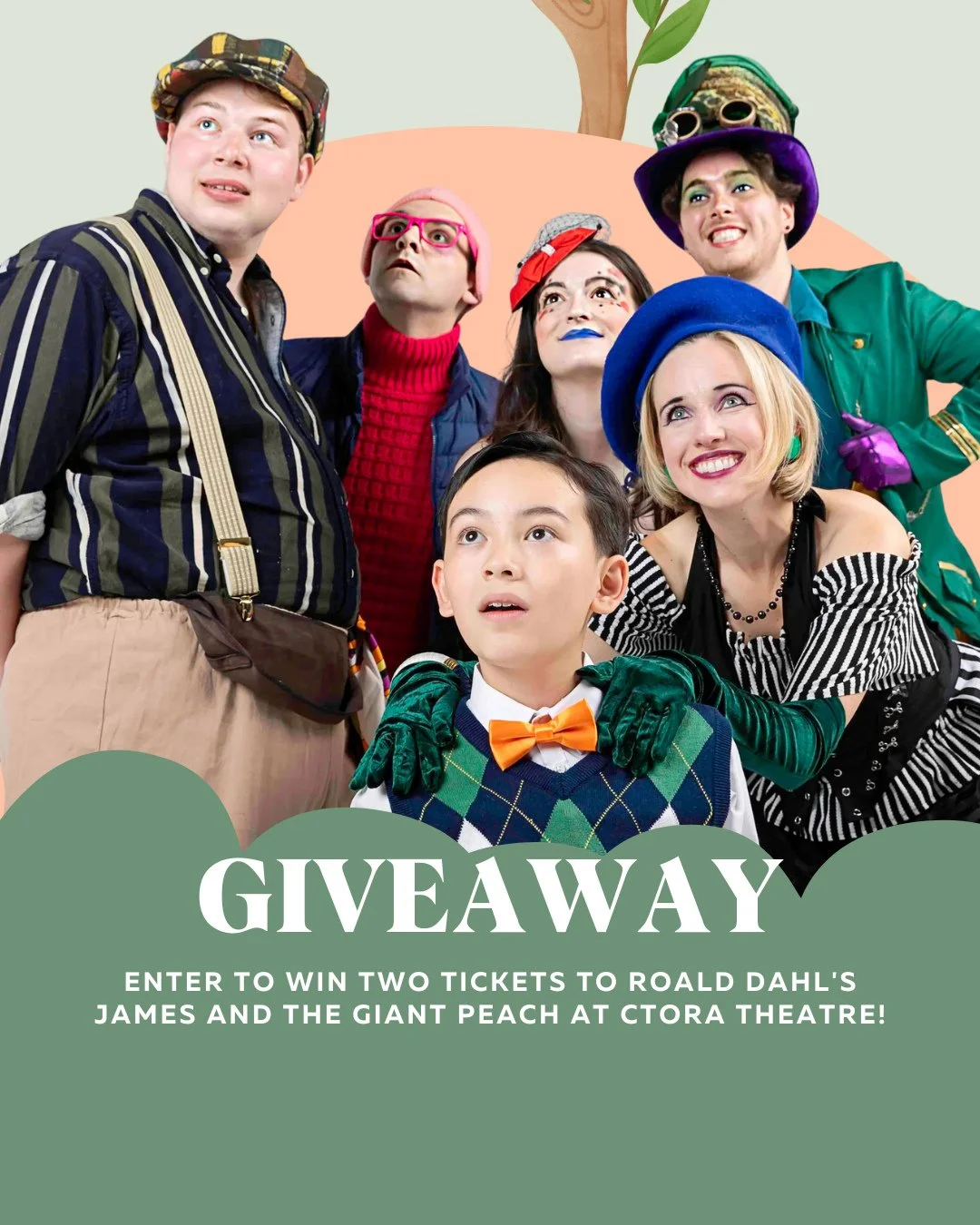 GIVEAWAY!⁠
⁠
James and the Giant Peach has been on CTORA&rsquo;s production wish list for the past six years. Director Christopher Lam (@phildashil) is the perfect director to bring this beloved story to life.⁠
⁠
Blending the romantic whimsy of Studi