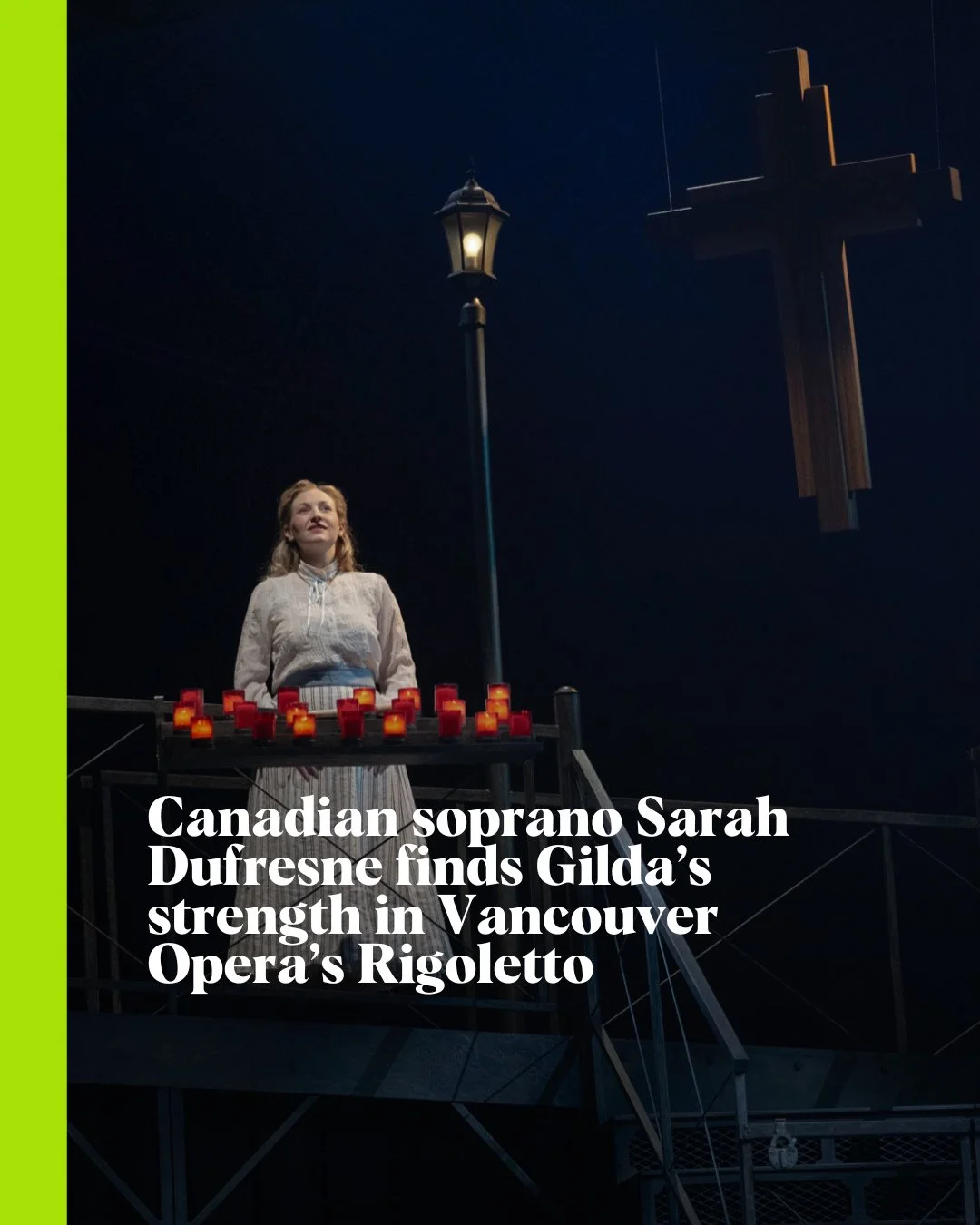 Canadian soprano Sarah Dufresne finds Gilda&rsquo;s strength in @VancouverOpera&rsquo;s Rigoletto.⁠
⁠
Rising star embraces the complexity of Verdi&rsquo;s tragic daughter figure, and follows with another debut in Faur&eacute;&rsquo;s Requiem with the