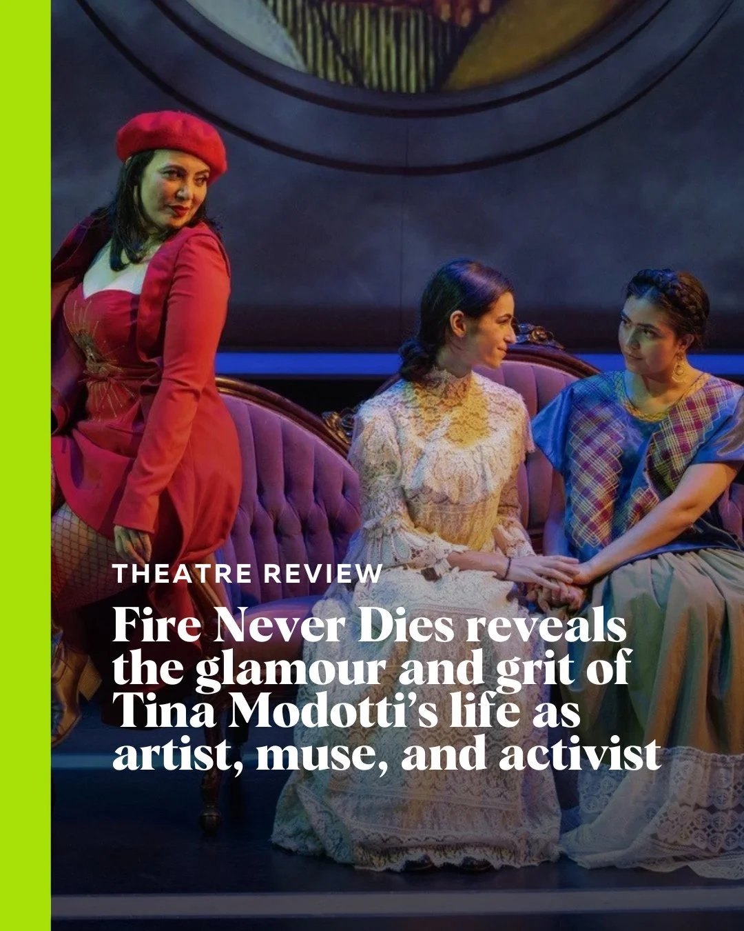 Written and directed by Carmen Aguirre, @theelectrics&rsquo;s new production hums with the complex, revolutionary rhythms of 20th-century art and politics. ⁠
⁠
Head to Stir for the full theatre review. ⁠
⁠
⁠
#yvrtheatre #vancouvertheatre #stagework #