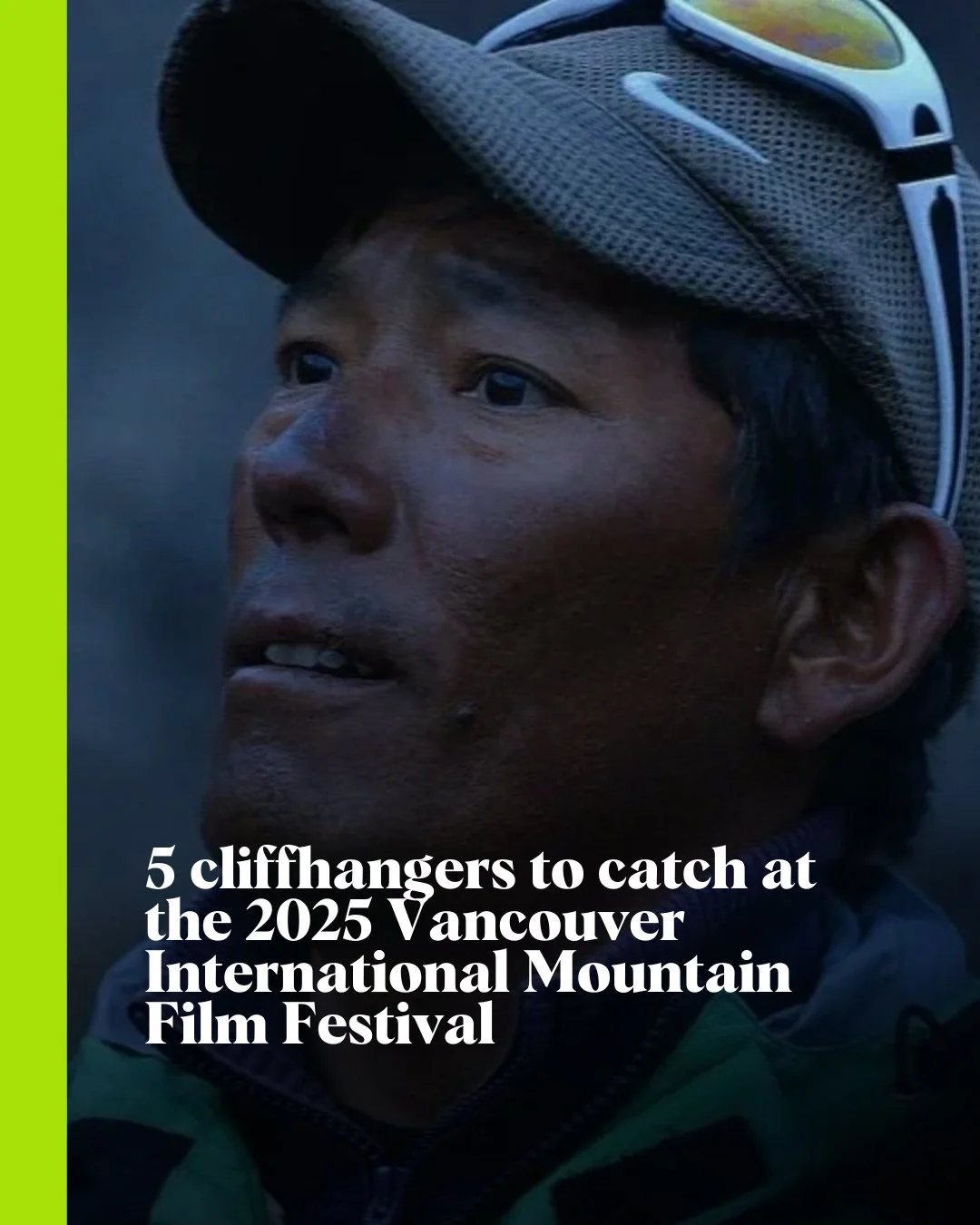 From Everest Dark&rsquo;s story of a sherpa&rsquo;s heroic journey to an all-female project to tackle Spain&rsquo;s La Rubia, docs dive into adventure. ⁠
⁠
Head to Stir for 5 cliffhangers to catch at the 2025 @thevimff. ⁠
⁠
#yvrarts #vancouverbc #van