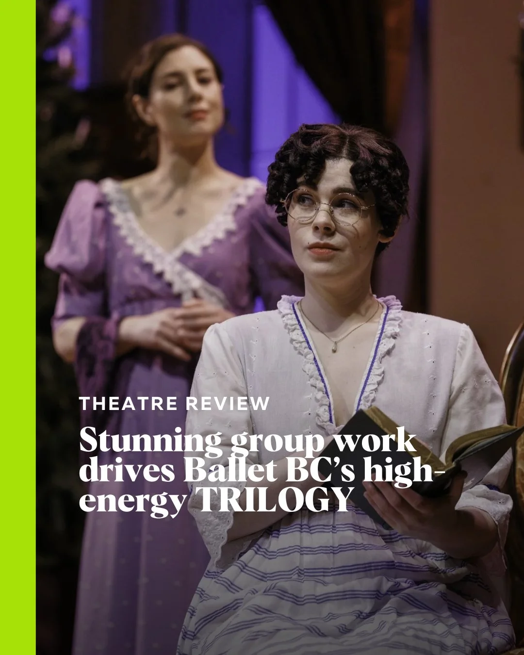 Festive warmth fills witty Miss Bennet: Christmas at Pemberley.⁠
⁠
With Jane Austen&rsquo;s 250th birthday, @MetroTheatre offers a Pride and Prejudice sequel in which a long-overlooked member of one of literature&rsquo;s most famous families finds lo