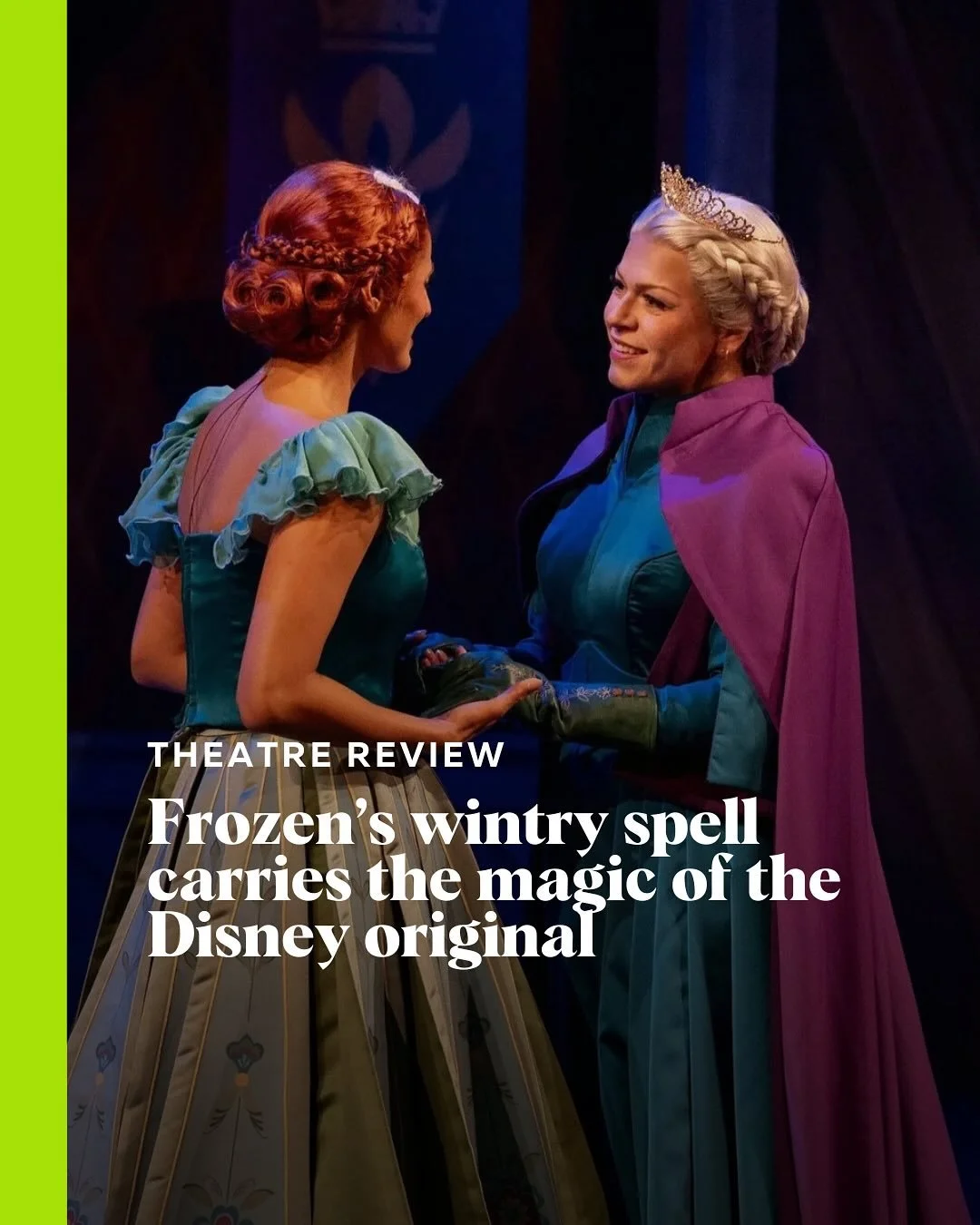 With sparkling effects and powerful performances, @theartsclub&rsquo;s production of the beloved musical captures imaginations of young audience members. 

Head to Stir for the full review of Disney&rsquo;s Frozen. 

#theatrereview #vancouverbc #froz