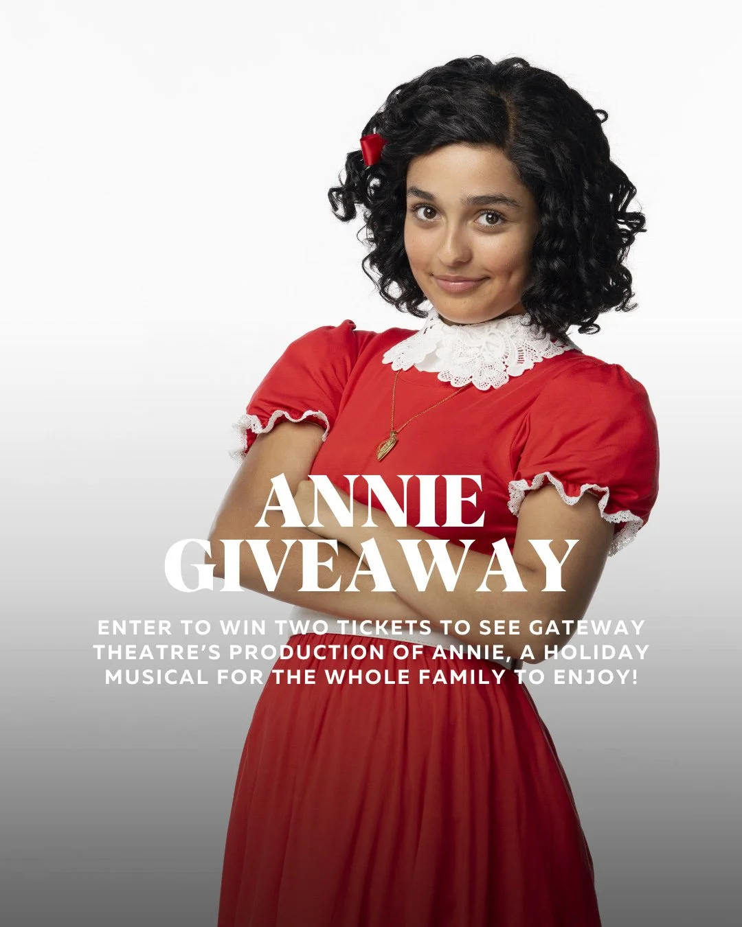 GIVEAWAY⁠
⁠
@gatewaythtr presents Annie, a classic musical that tugs at the heartstrings, from December 11 to January 3. ⁠
⁠
It&rsquo;s a holiday musical for the whole family to enjoy!⁠
⁠
🎭This is your chance to win two tickets to Gateway Theatre's 