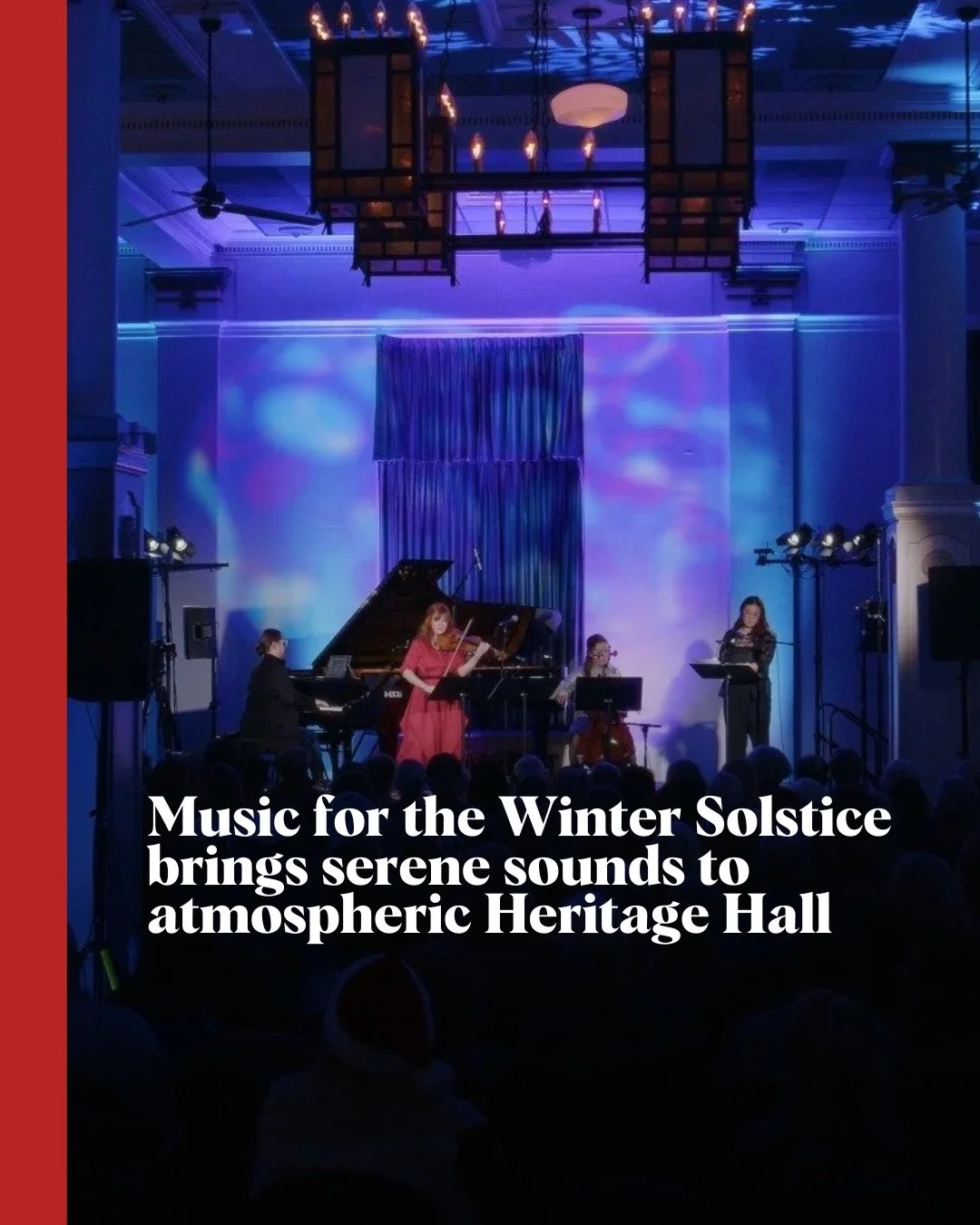 Music on Main&rsquo;s annual holiday offering features performances from Grammy Award&ndash;winning Caroline Shaw, returning favourite Rachel Kiyo Iwaasa, and more. ⁠
⁠
Read more about Music for the Winter Solstice at Stir. ⁠
⁠
#musiconmain #vancouve