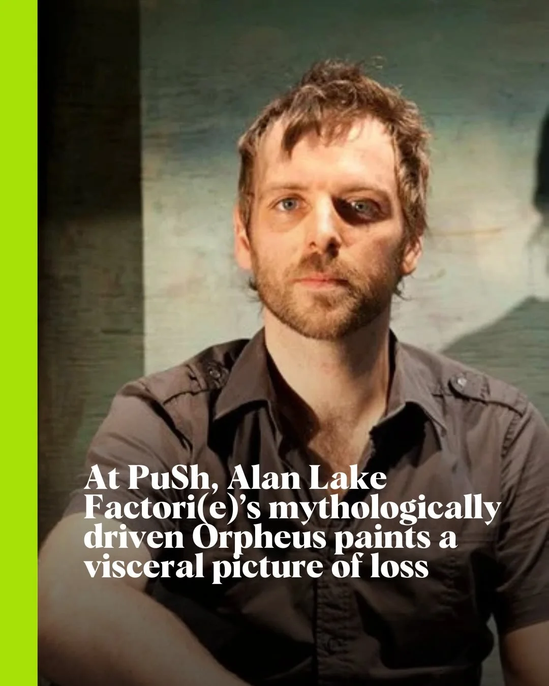 &ldquo;We decided to just let go and ask the dancers how they feel,&rdquo; Lake tells Stir by Zoom from Quebec City, where he runs his company, Alan Lake Factori(e). 

&ldquo;The seven humans really collaborate with this creation: What is your small 