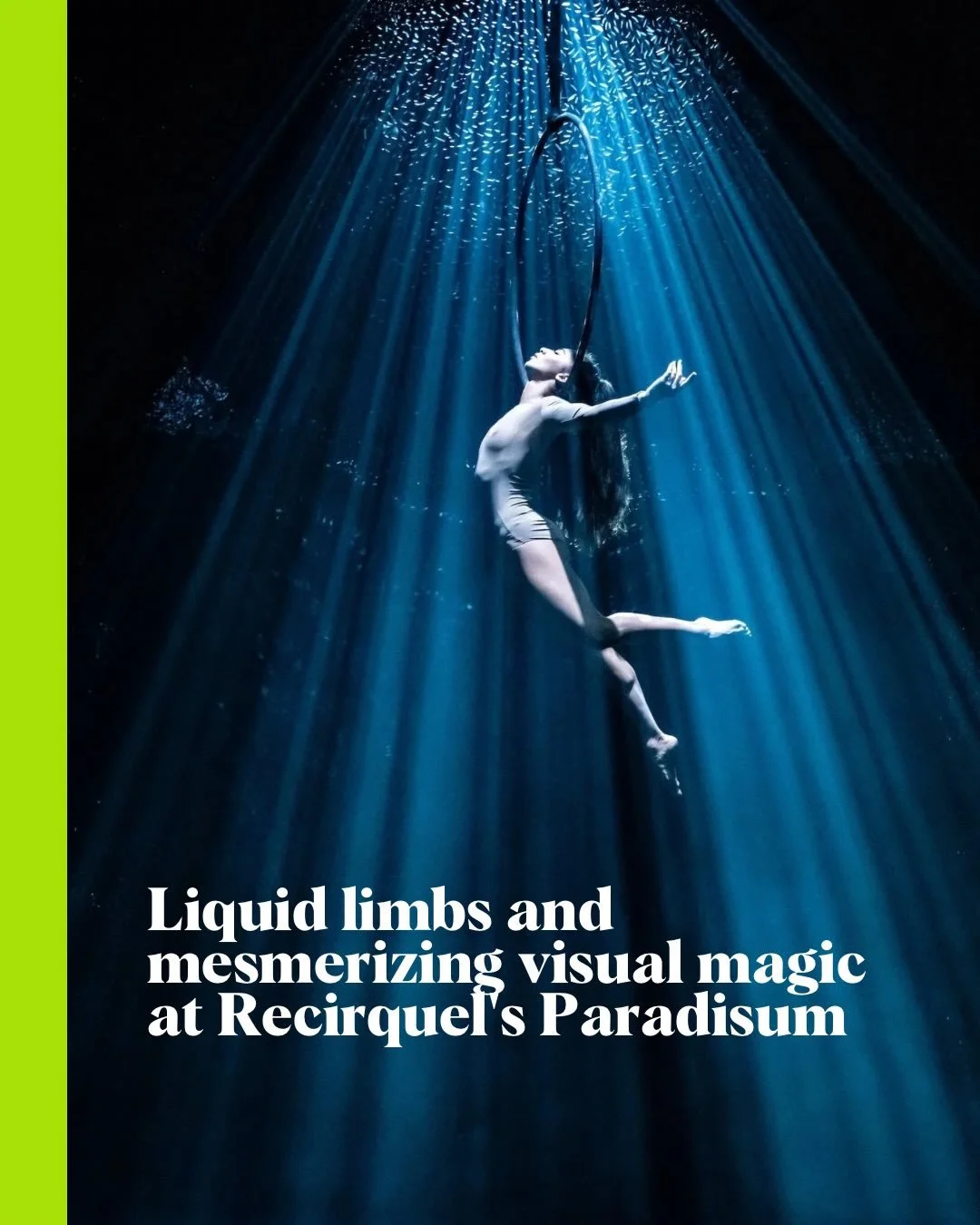 The Hungarian troupe&rsquo;s visually stunning meld of contemporary dance and circus acrobatics centred around a shape-shifting blue-black fabric that rippled and swelled around the performers.

Read on for the review at Stir and don&rsquo;t miss mor