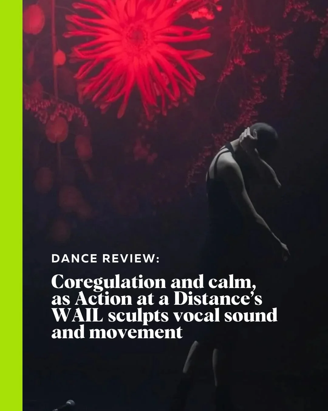 In this PuSh Fest, Music on Main, and Dance Centre premiere, humming songs, whispered words, and hypnotic movement bring a sense of serenity and connection to a chaotic world. 

Head to Stir for the full dance review. 

#dance #dancereview #artsandcu