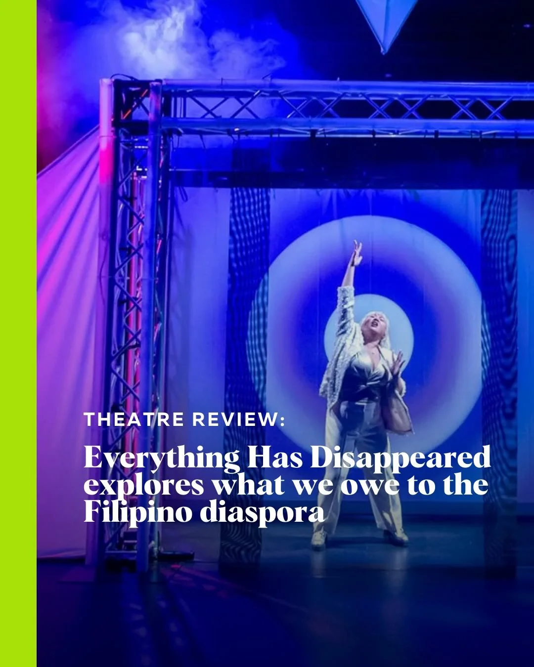 In The Cultch, PuSh Fest, and Live Biennale copresentation, technicolour visuals complemented Hazel Venzon&rsquo;s larger-than-life energy in a ride that spoke directly to today&rsquo;s global economy. 

Read the theatre review at Stir. 

#pushfestiv
