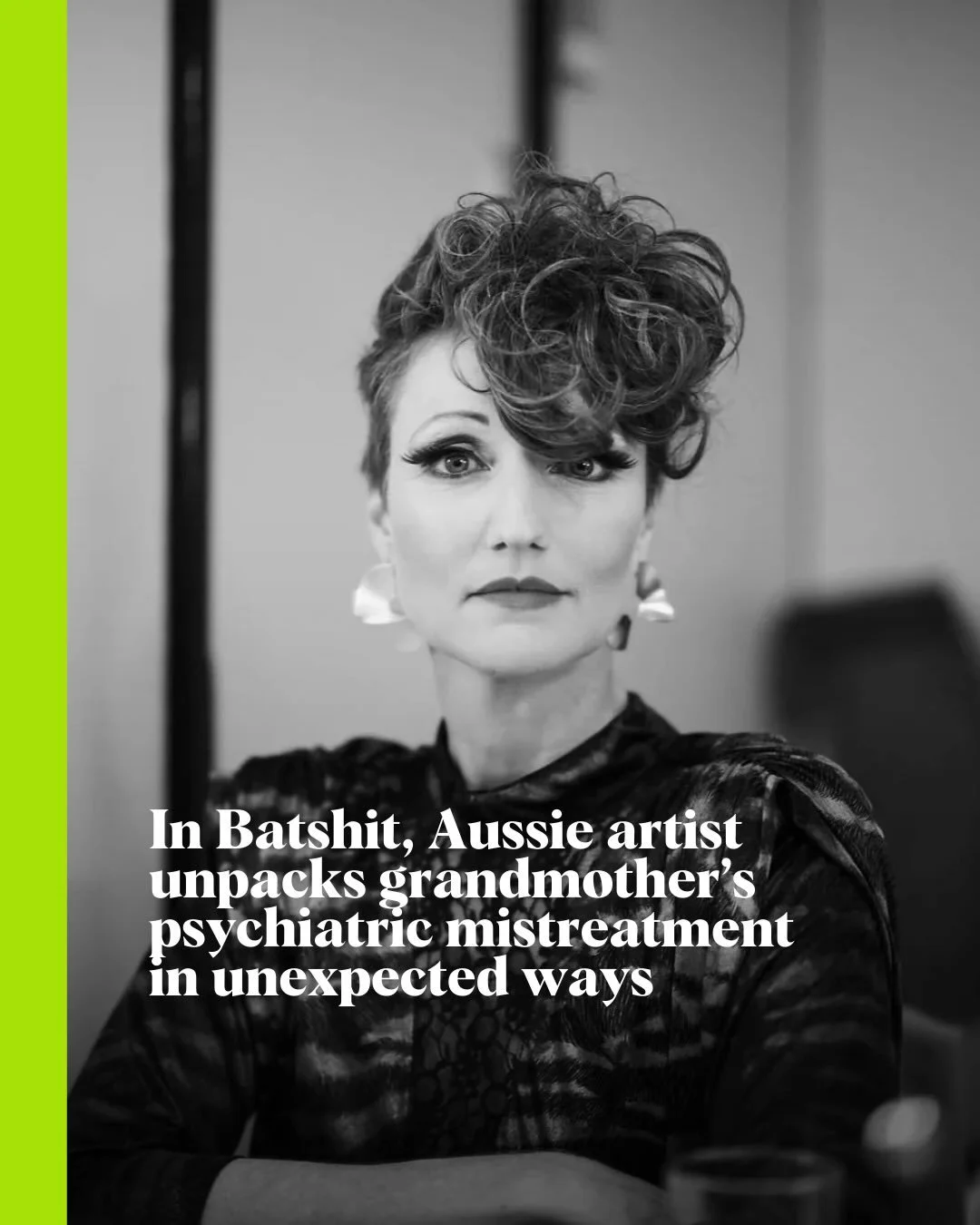 &ldquo;I think using humour is often a way we can disarm ourselves and we can actually discuss things that are uncomfortable or awkward or connect to them in a different way,&rdquo; the artist @leahsheltonlive explains. 

Read more ahead of seeing Ba