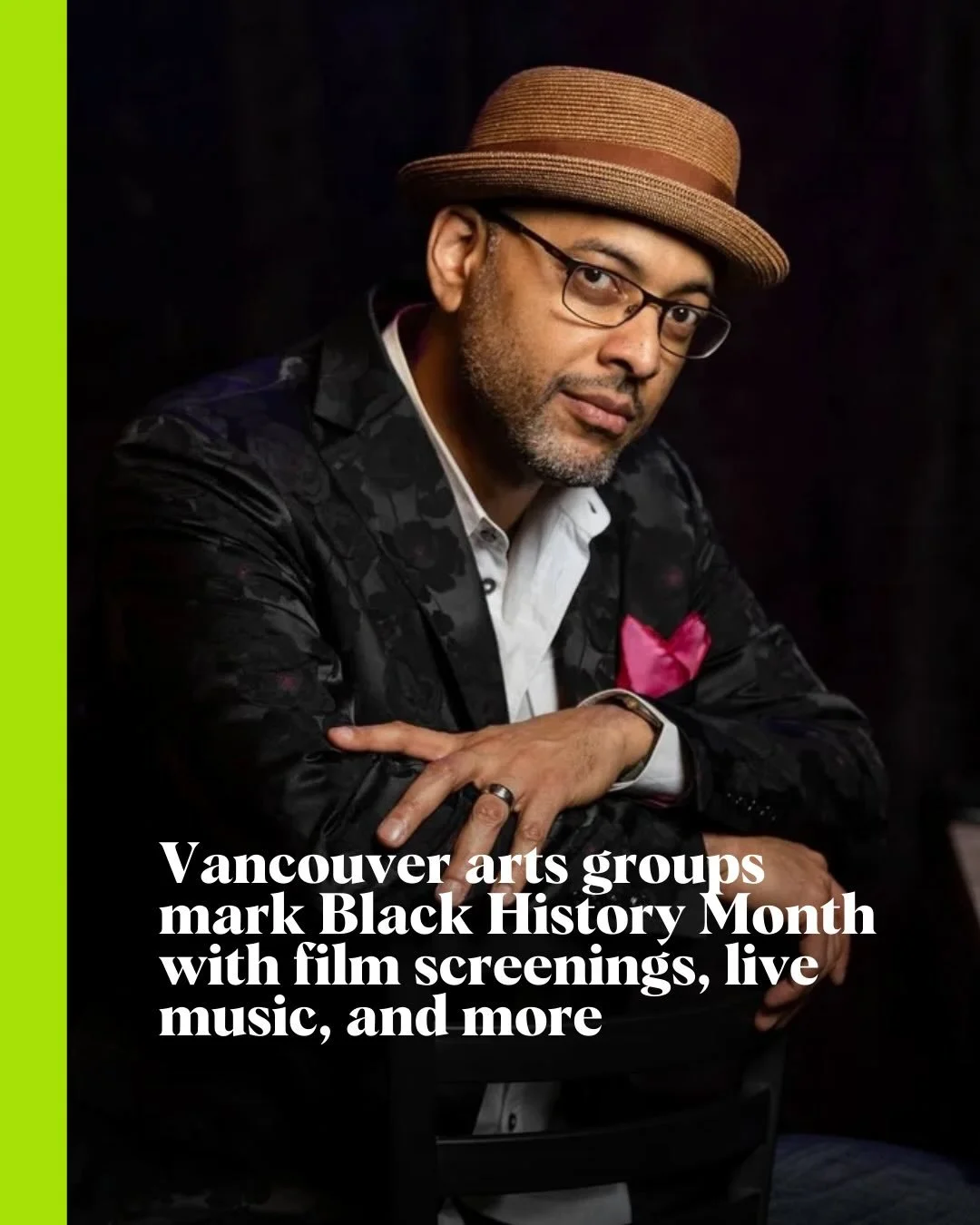 Vancouver arts groups mark Black History Month with film screenings, live music, and more. 

Head to Stir for a selection of the arts and culture events happening in and around Vancouver that capture some of that vividness and talent.

#blackhistorym