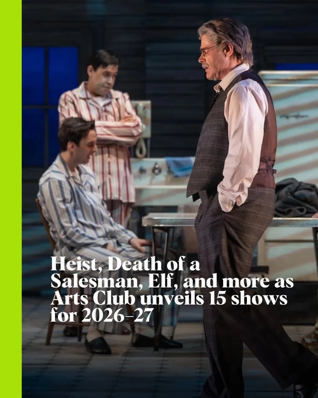 @theartsclub announced a 2026&ndash;27 lineup with 15 shows and a new name for one of its venues.

Read on at Stir. 

#artsclub #vancouver #theatre #vancouverarts