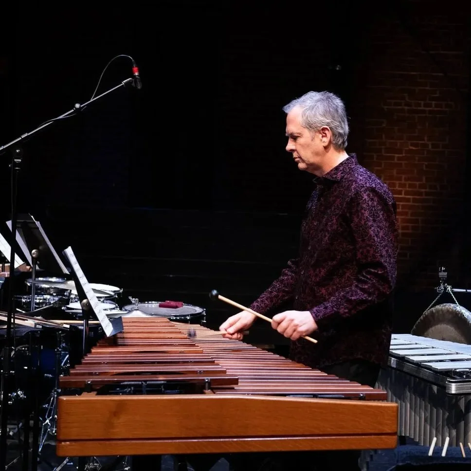 Pulsing instruments and voices weave dreamlike patterns in Steve Reich&rsquo;s Music for 18 Musicians. 

Renowned percussionist Vern Griffiths and a group of musical luminaries take on the groundbreaking 1976 piece in celebration of Music on Main&rsq