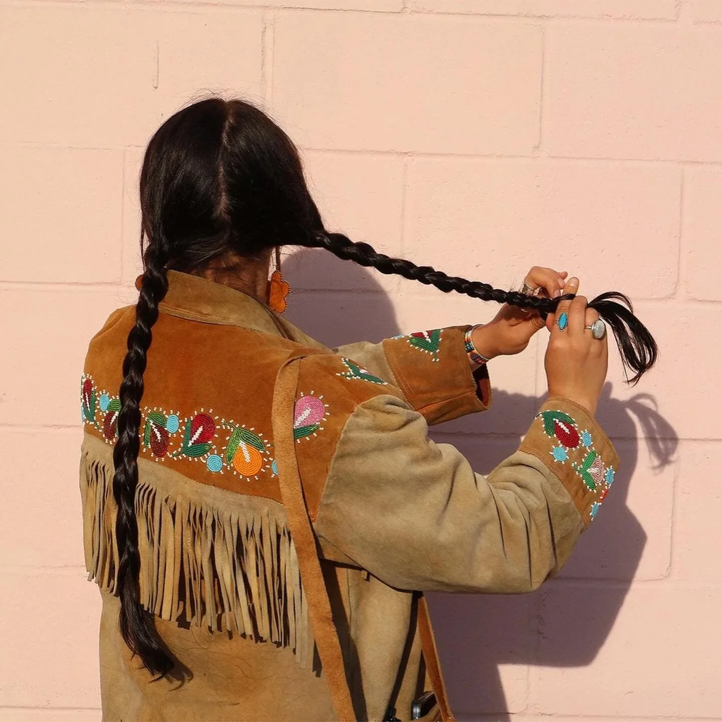 At Capture Photography Festival, Wherever You Are depicts home as a warm embrace across time and distance. 

The mural-scale photo installation by Cree and M&eacute;tis artist Michelle Sound recalls an East Van childhood and growing Indigenous pride.