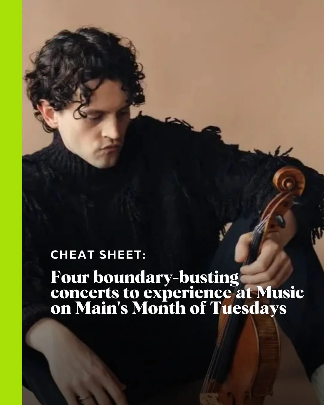 From Caroline Shaw&rsquo;s pop-tinged Ringdown project to Ryan Davis&rsquo;s heady looping viola, April means aural adventure at the intimate Fox Cabaret. 

Head to Stir for a deeper dive into what to look forward to each Tuesday this month.

#vancou