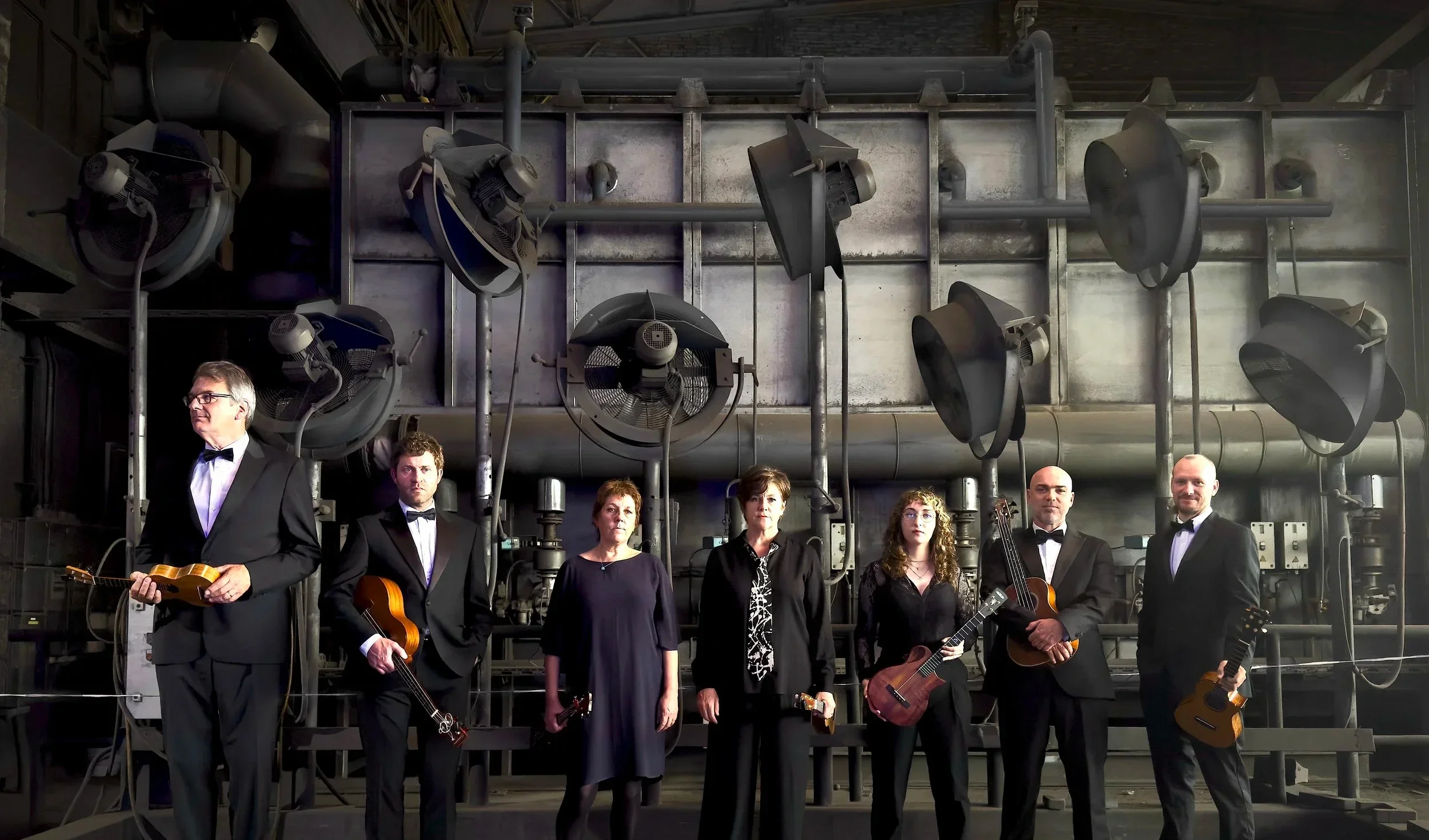 Ukulele Orchestra of Great Britain serves up plucky takes on rock hits and symphonic classics