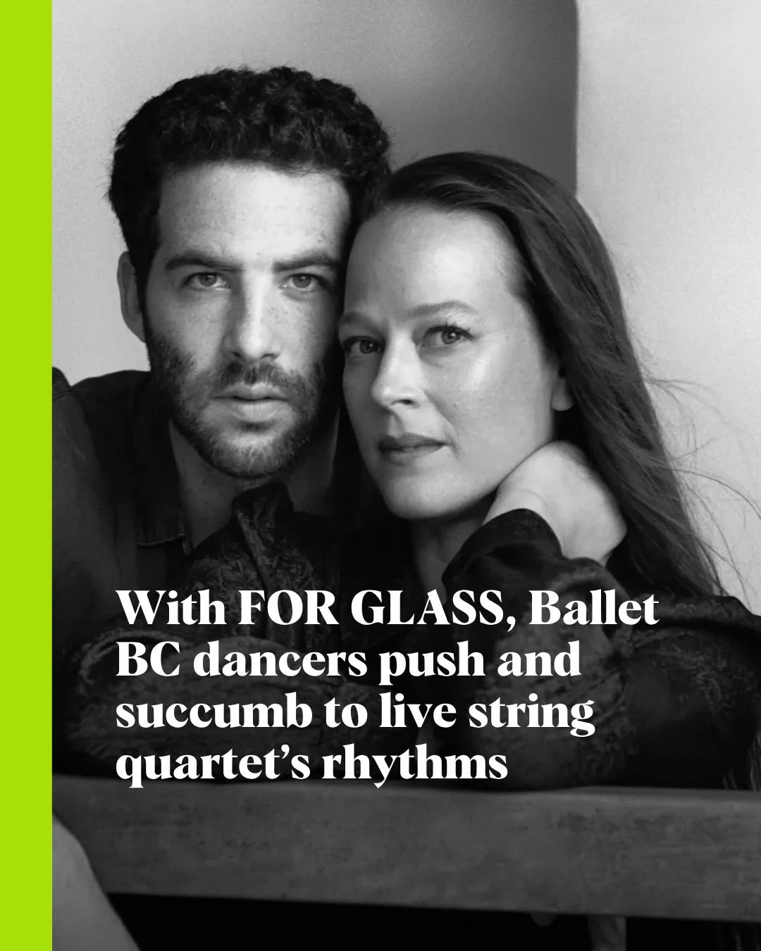 Star choreographic duo Bobbi Jene Smith and Or Schraiber return with a full-evening premiere that draws on the emotional layers in Philip Glass&rsquo;s music&mdash;and in the company members themselves. 

Read more about FOR GLASS at Stir. 

#ballet 