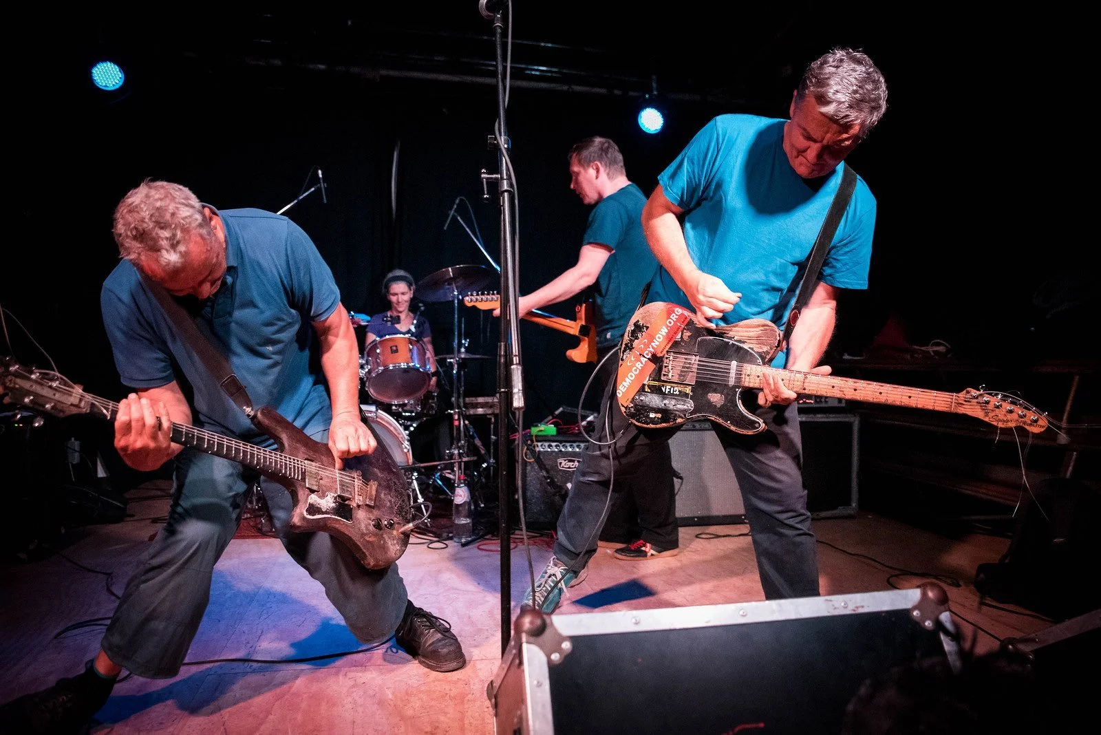 Dutch band The Ex plays the Vancouver International Jazz Festival with Grdina/Lillinger, May 25