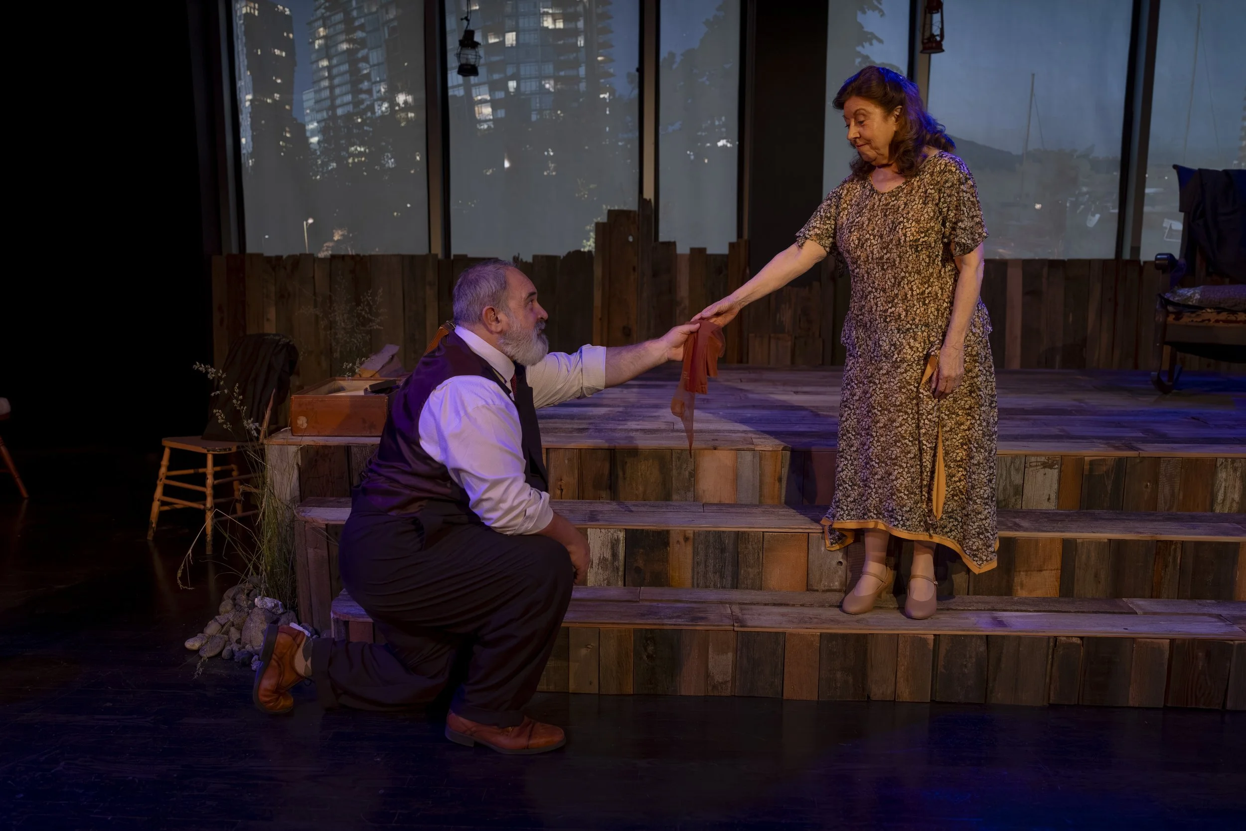 Theatre review: Salt-Water Moon's casting brings compelling undercurrent of melancholy to story of first love