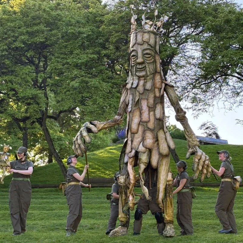 Theatre review: Me &amp; the Forest prefers profound pondering to straight-ahead storytelling. 

Boca del Lupo and ArtstageSAN&rsquo;s outdoor show at Granville Island&rsquo;s Ron Basford Park is more of an immersive experience than a plot-driven pla
