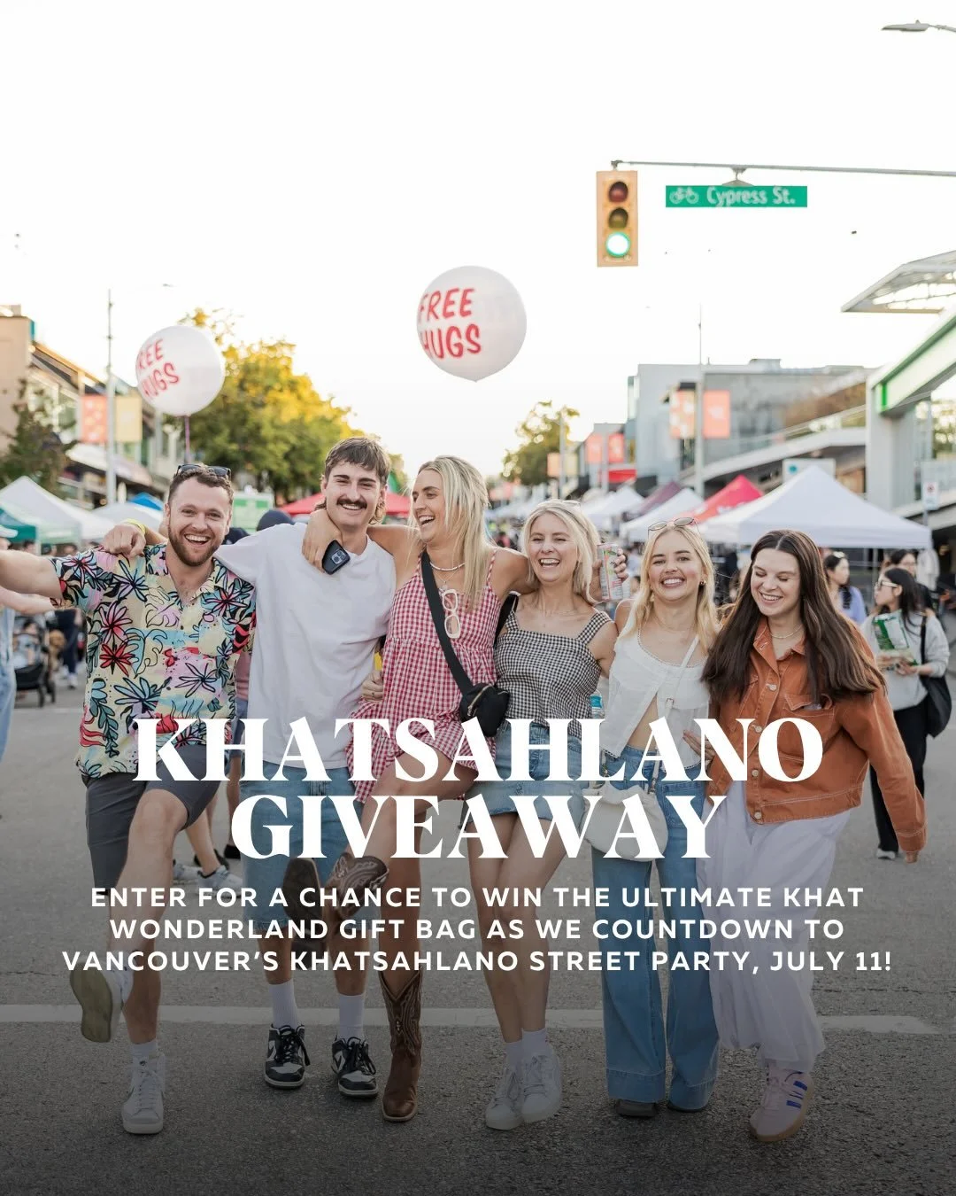 KHATSAHLANO GIVEAWAY 🐇🍄🫖

Enter for a chance to win the ultimate Khats Wonderland Gift Bag as we countdown to Vancouver&rsquo;s beloved Khatsahlano Street Party! 

Returning on Saturday, July 11th from 11 am to 9 pm, the free-to-attend festival is