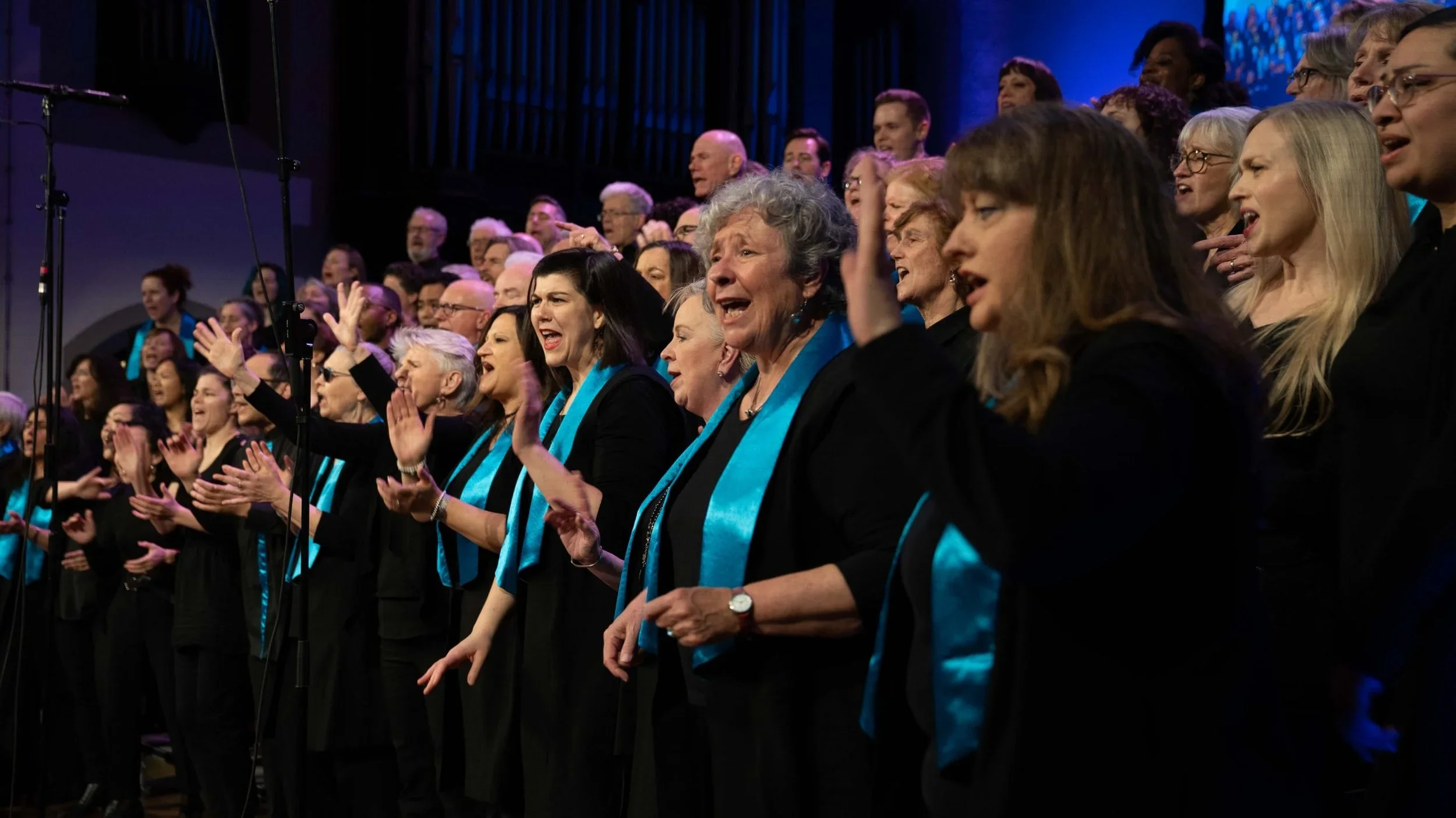 Universal Gospel Choir sings songs that honour struggle and celebrate strength on June 13