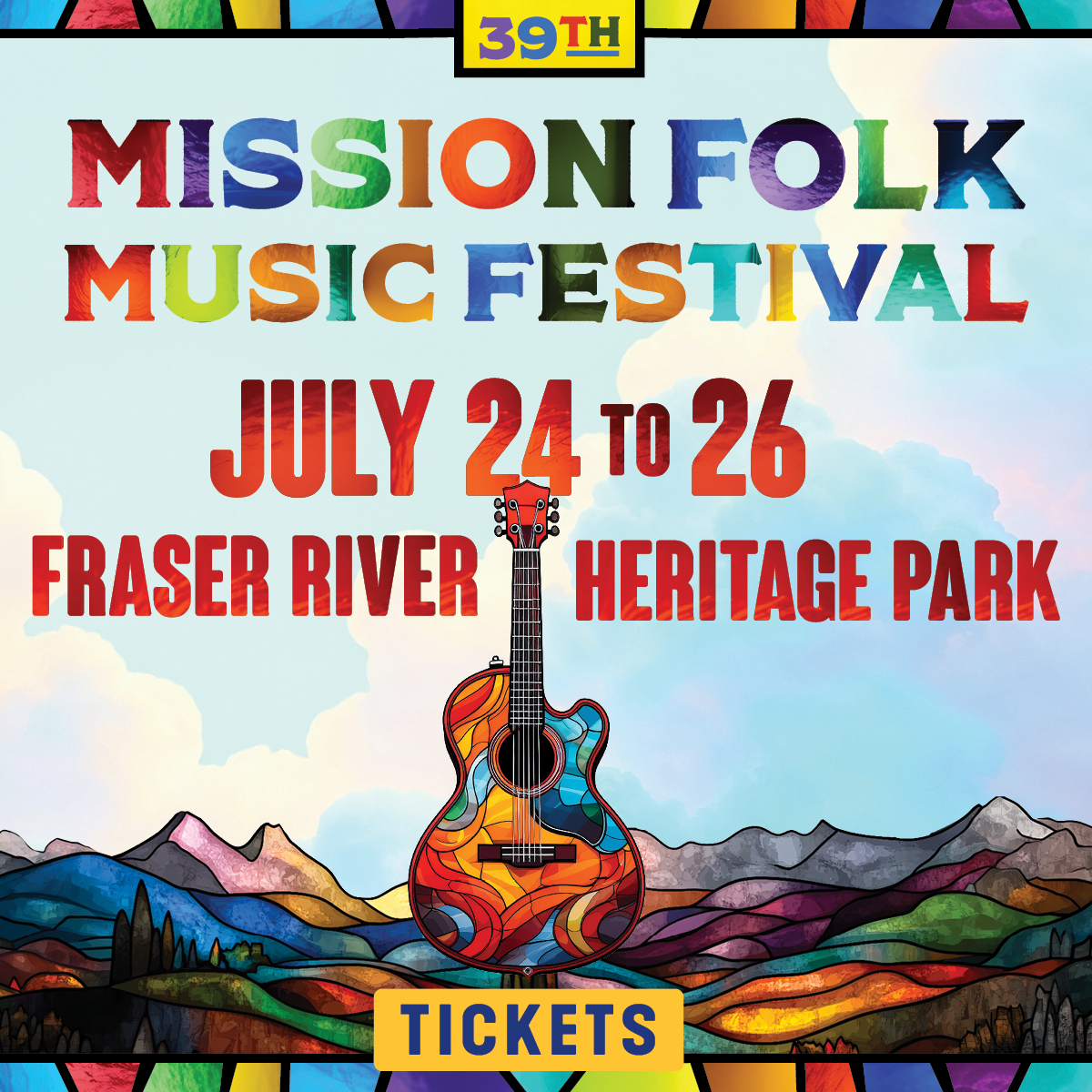 Mission Folk Music Festival - July 24 to 26