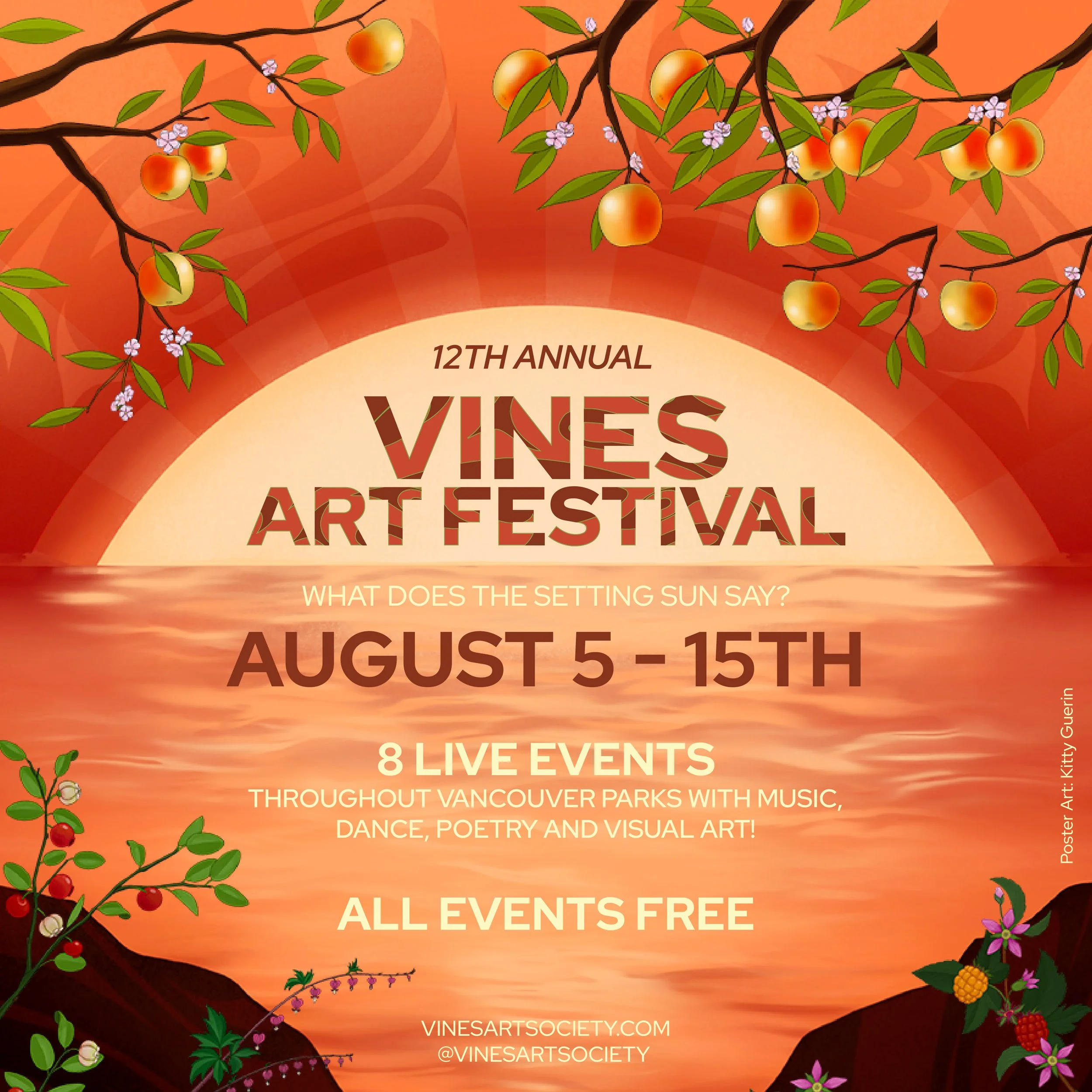 Vines Art Festival - August 5 to 15